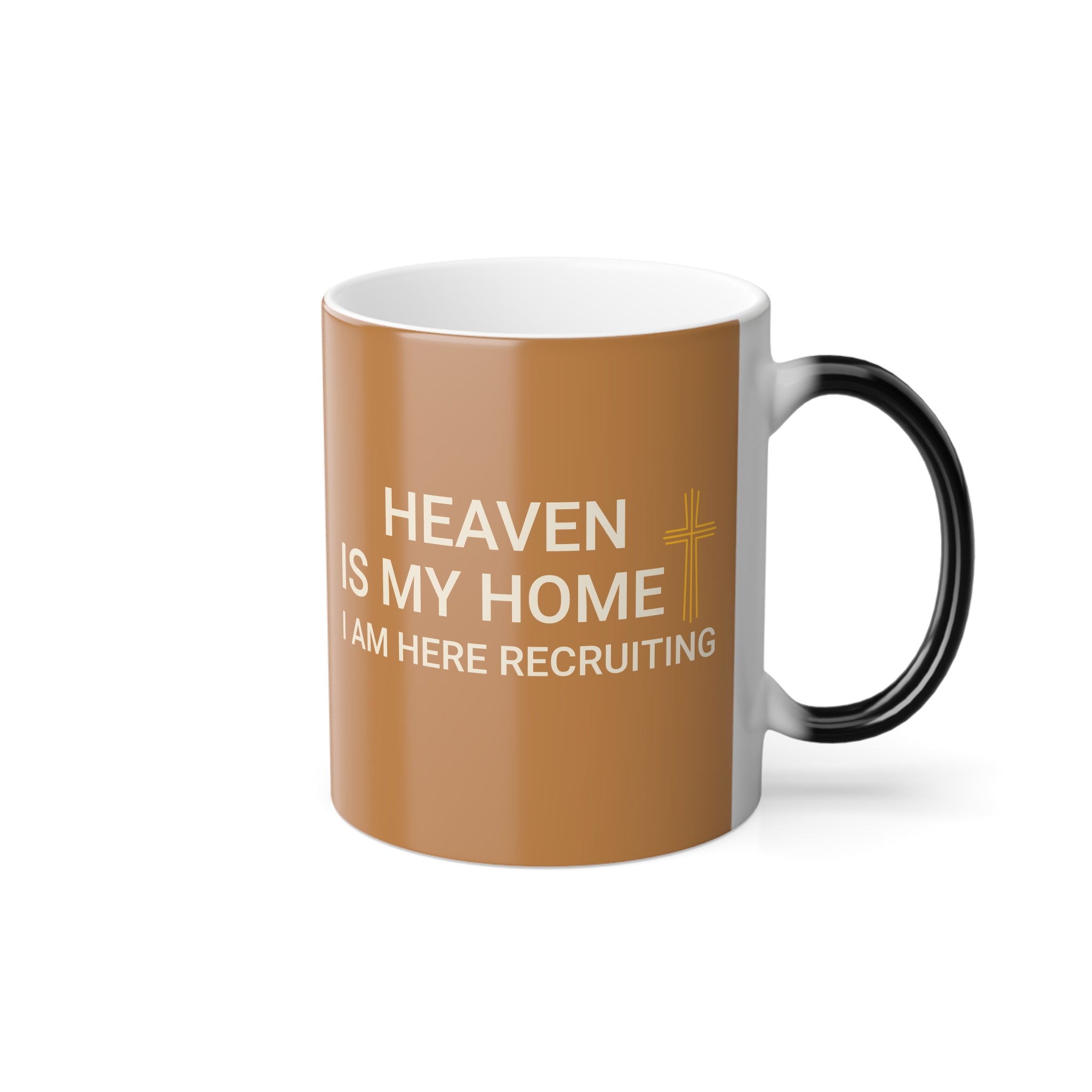 Mug - Heaven is my home Color Morphing Mug, 11oz. With heat-sensitive properties.