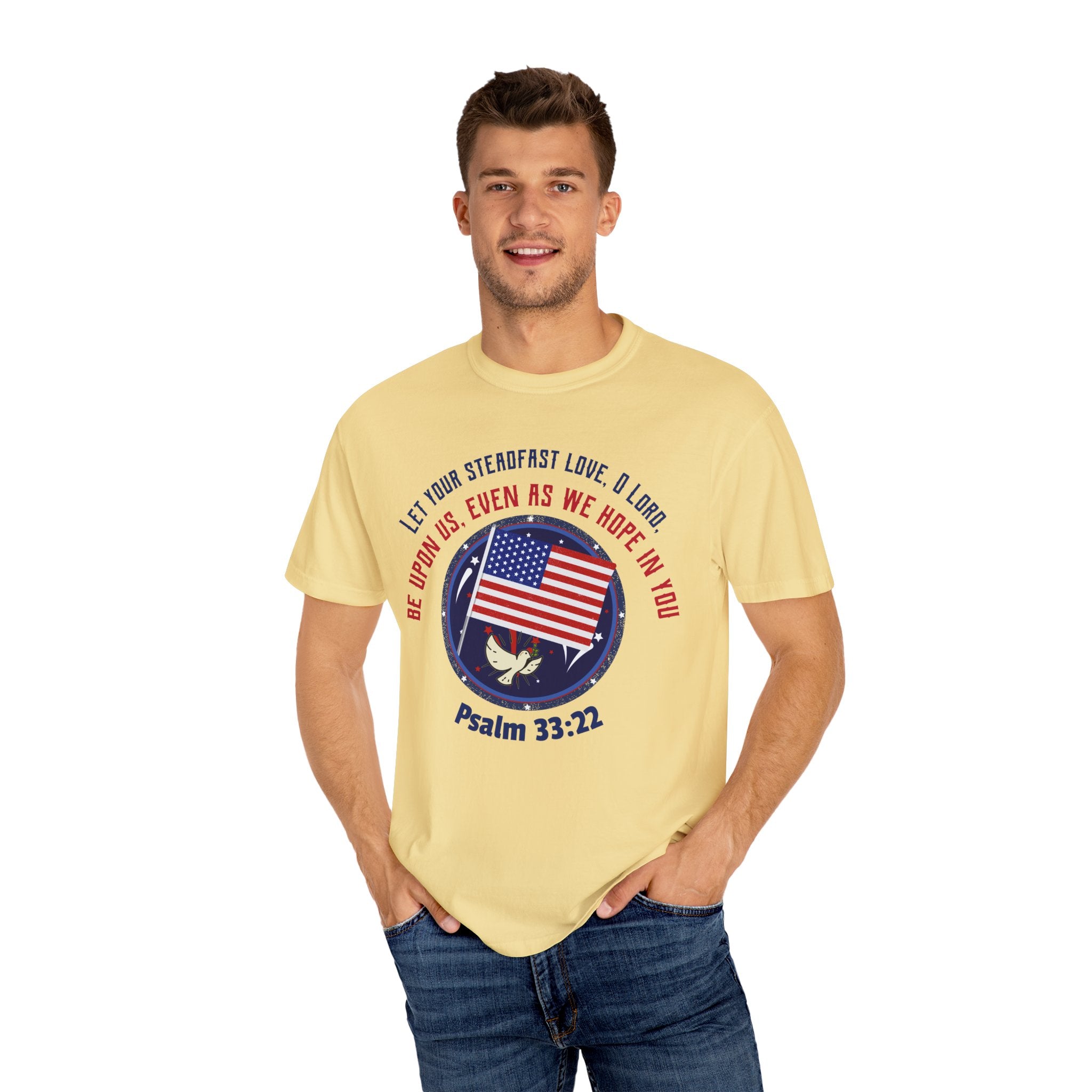 Unisex Tee - Inspired on Psalm 33:22 - Unfailing love