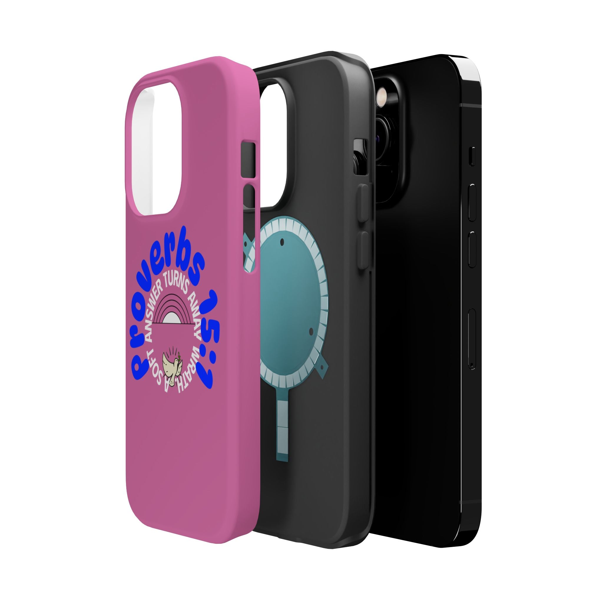 Stylish Magnetic Phone Case Proverbs verse Christian theme - Perfect Gift for Friends, Unique Phone Accessories, Trendy Cases for Her, Personalized Mobile Covers, [...]
