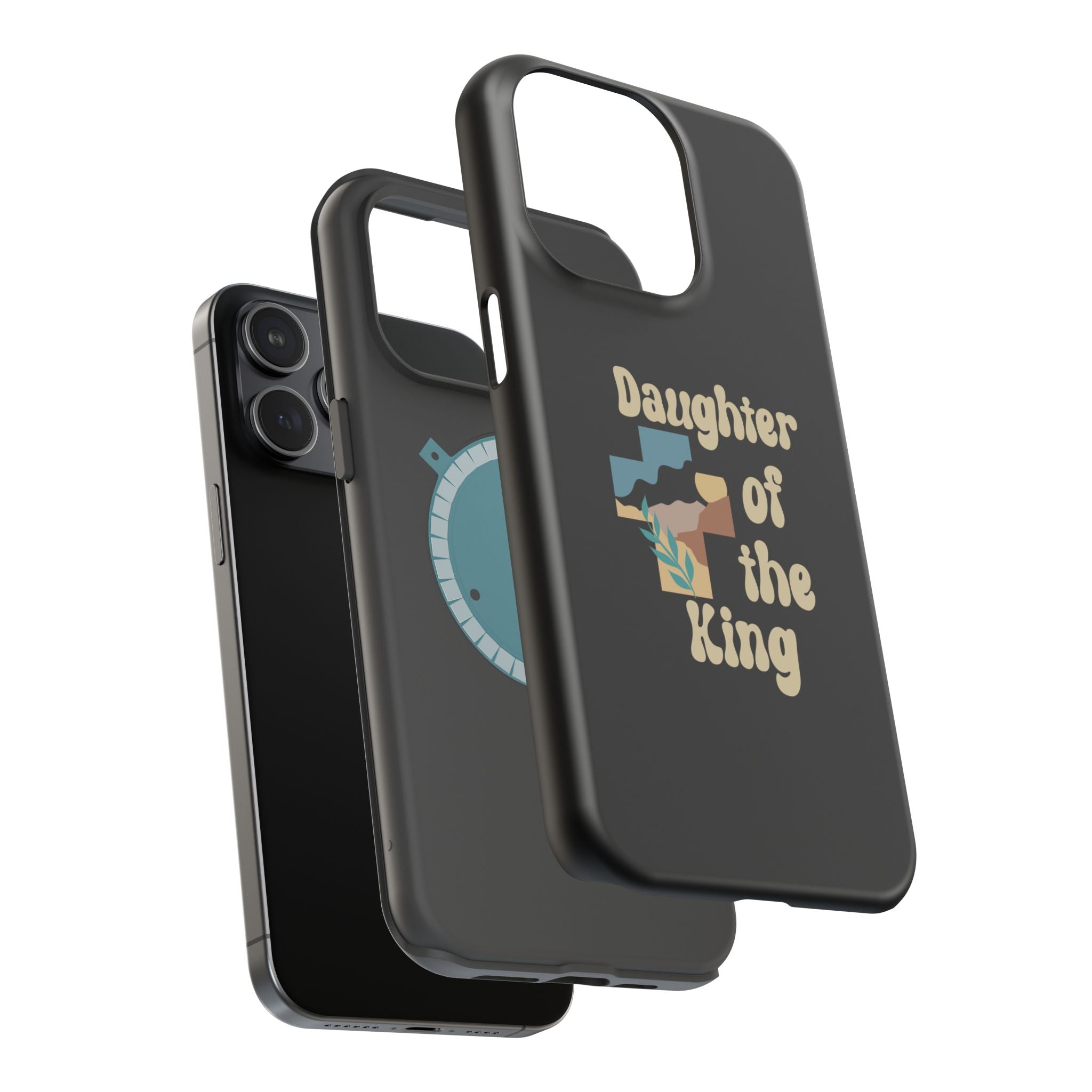 Daughter of the King - Magnetic Phone Case Christian theme - Perfect Gift for Friends, Unique Phone Accessories, Trendy Cases for Her, Personalized Mobile Covers, [...]