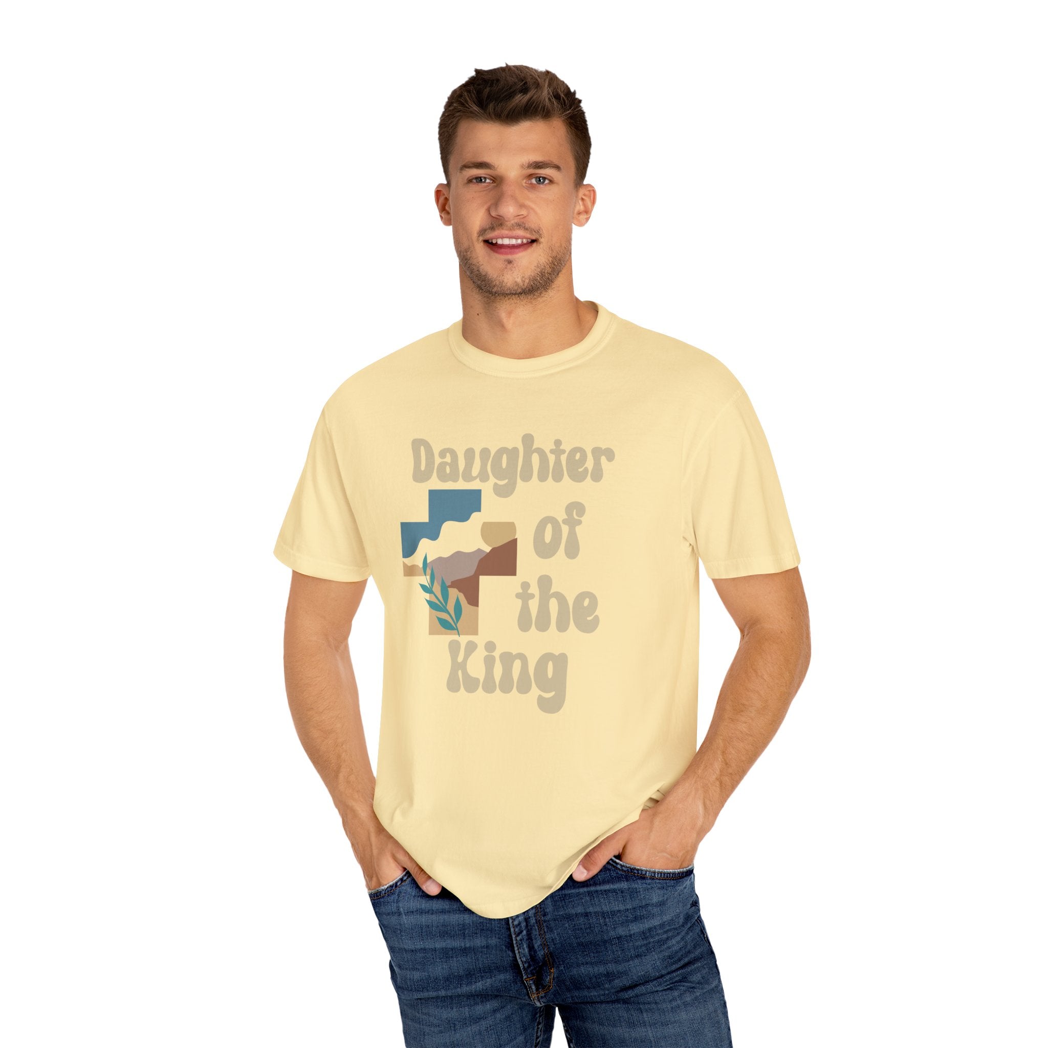 Daughter of the King T-Shirt, Faith-Based Unisex Tee, Spiritual Gift, Encouragement Shirt, Casual Christian Apparel