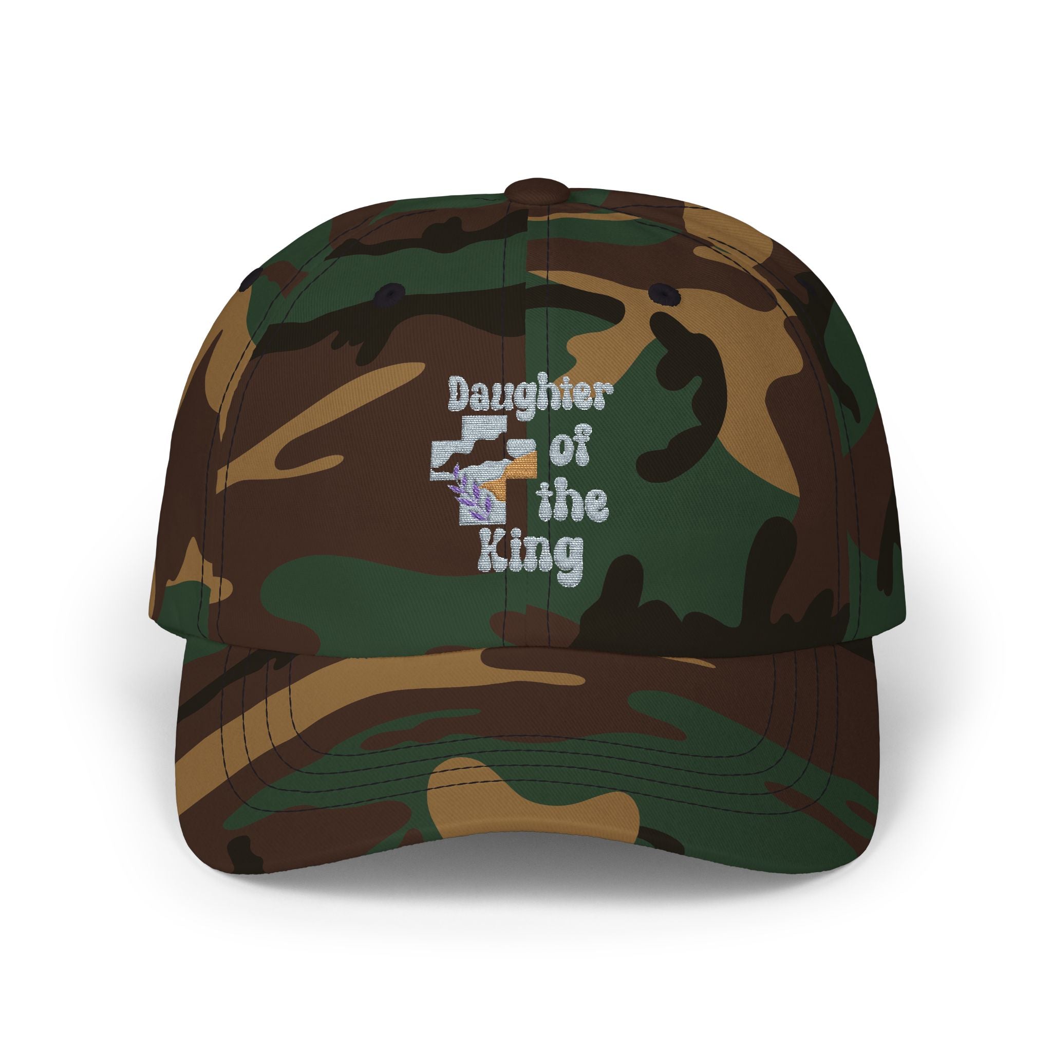 Daughter of the king cap, Classic Christian Cap with Scripture, Christian Faith Accessories, Gift for her, Woman of God