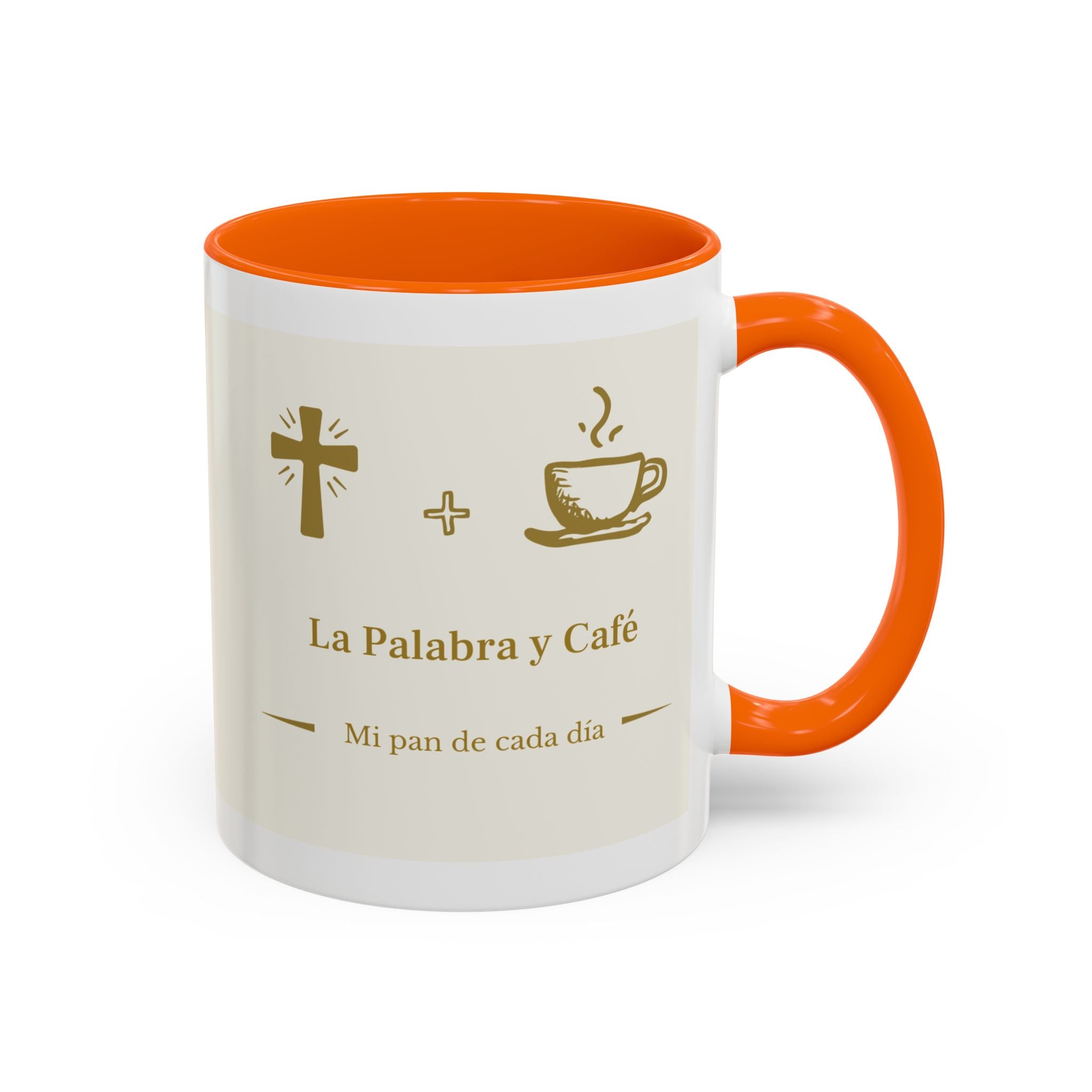 Faith-Inspired Coffee Mug - Mañana con Jesus y Cafe!
