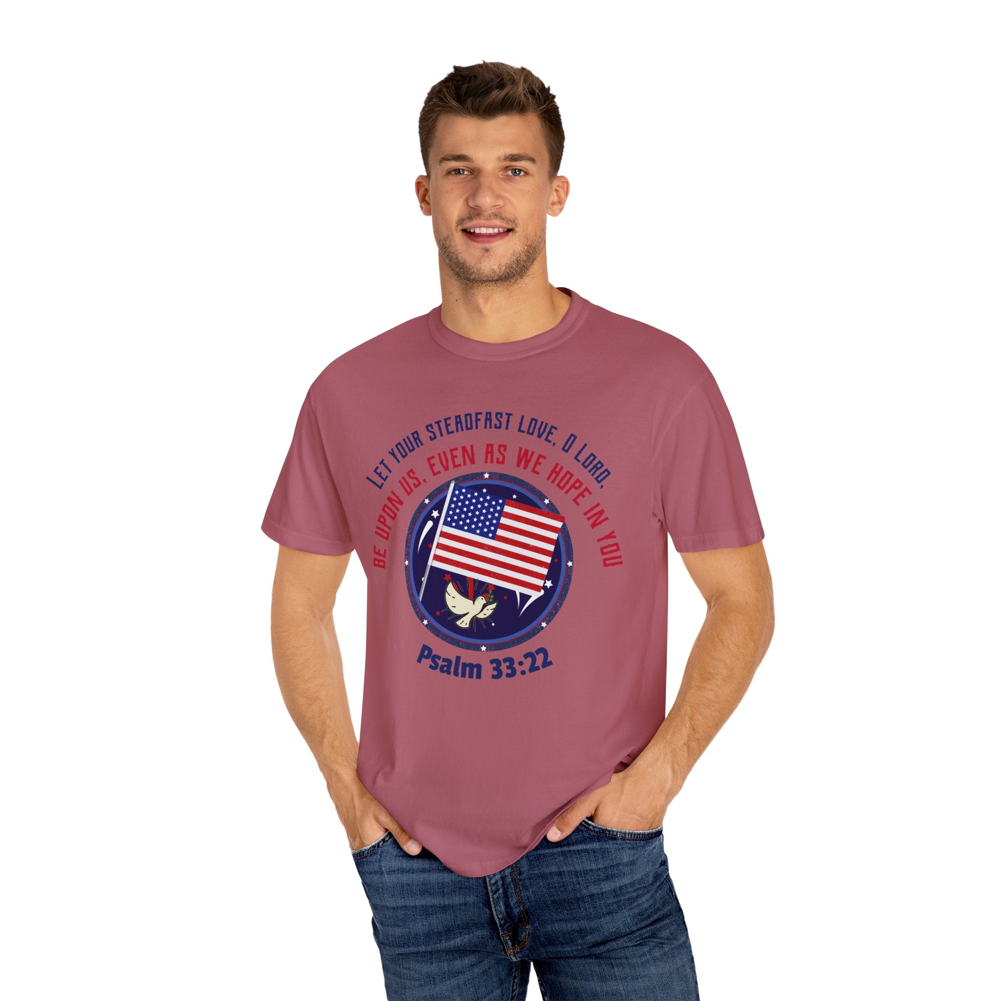Unisex Tee - Inspired on Psalm 33:22 - Unfailing love