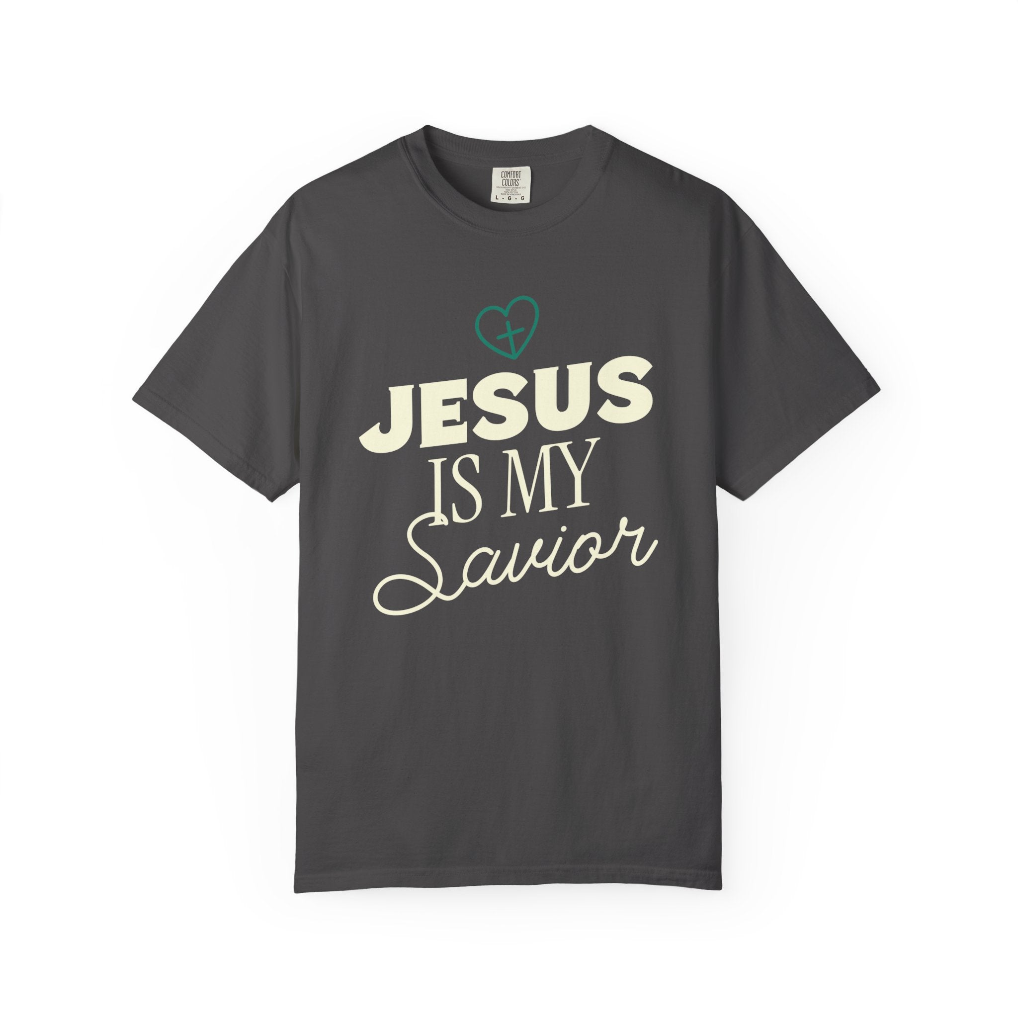 “Jesus Is My Savior” Tee - Unisex comfort t-shirt - Perfect for gifts, church, couples, birthday party.