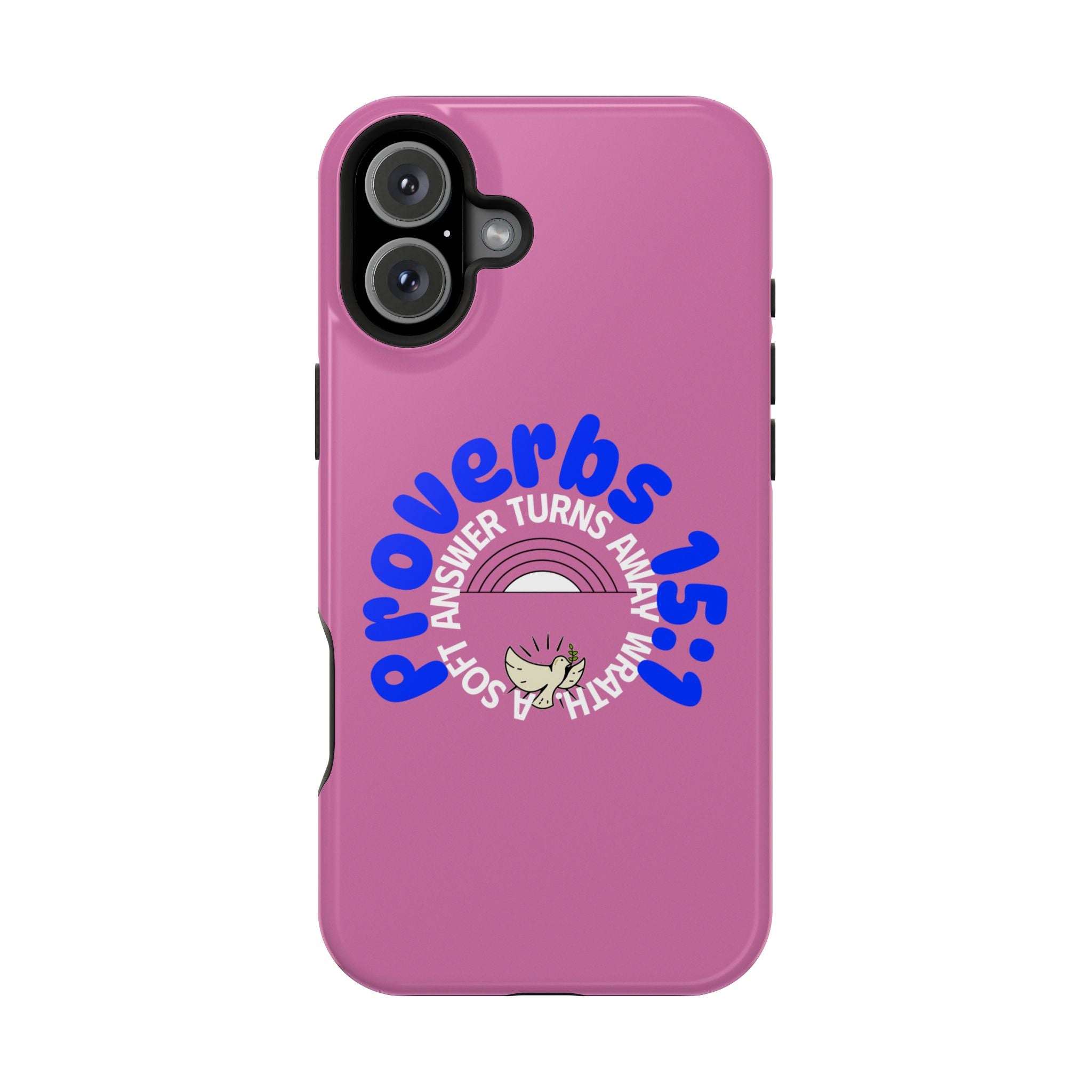 Stylish Magnetic Phone Case Proverbs verse Christian theme - Perfect Gift for Friends, Unique Phone Accessories, Trendy Cases for Her, Personalized Mobile Covers, [...]