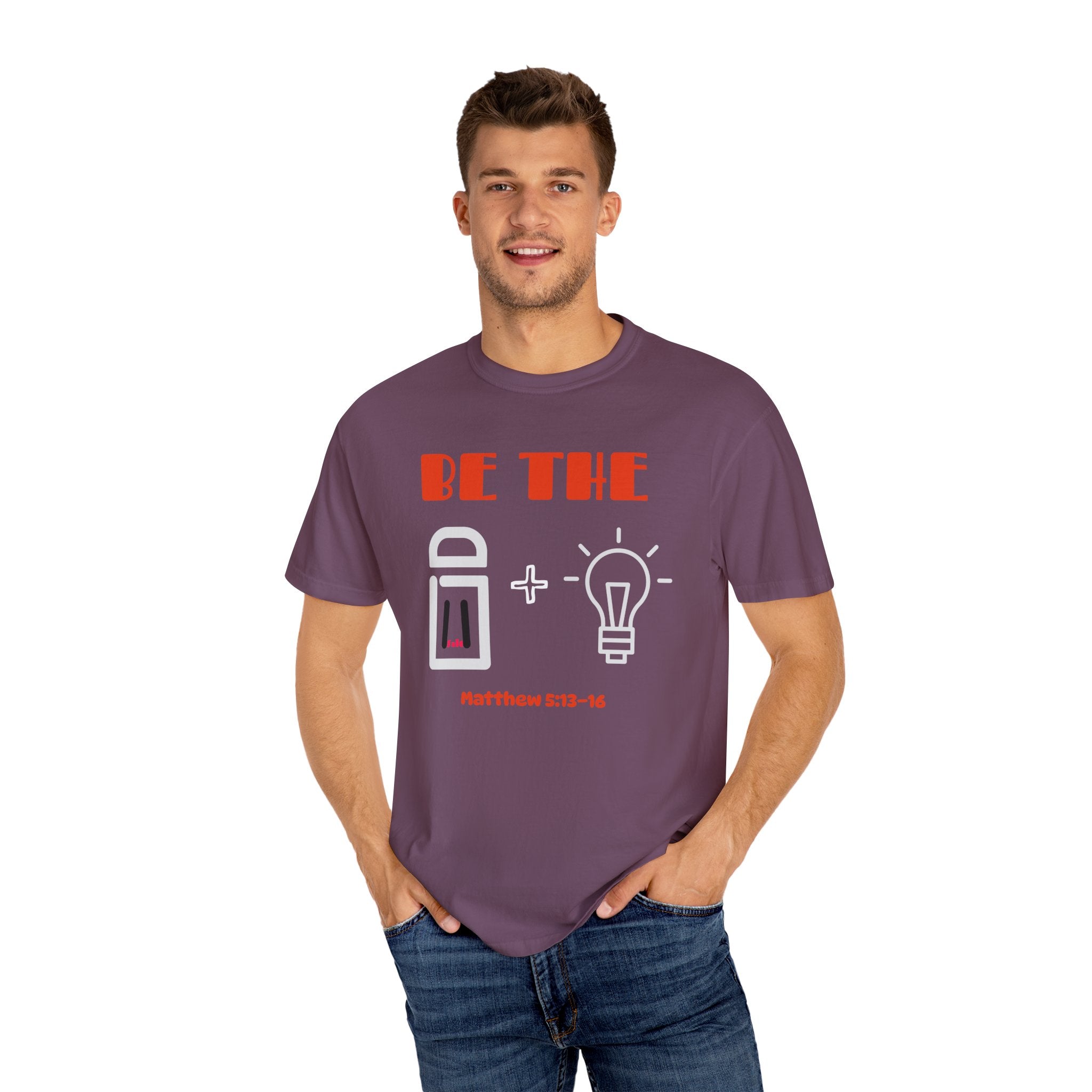 Salt and Light Unisex Tee - Matthew 5:13–16 Bible Verse Shirt. Ideal fro Gifts, Church, Bible Study, Couples.