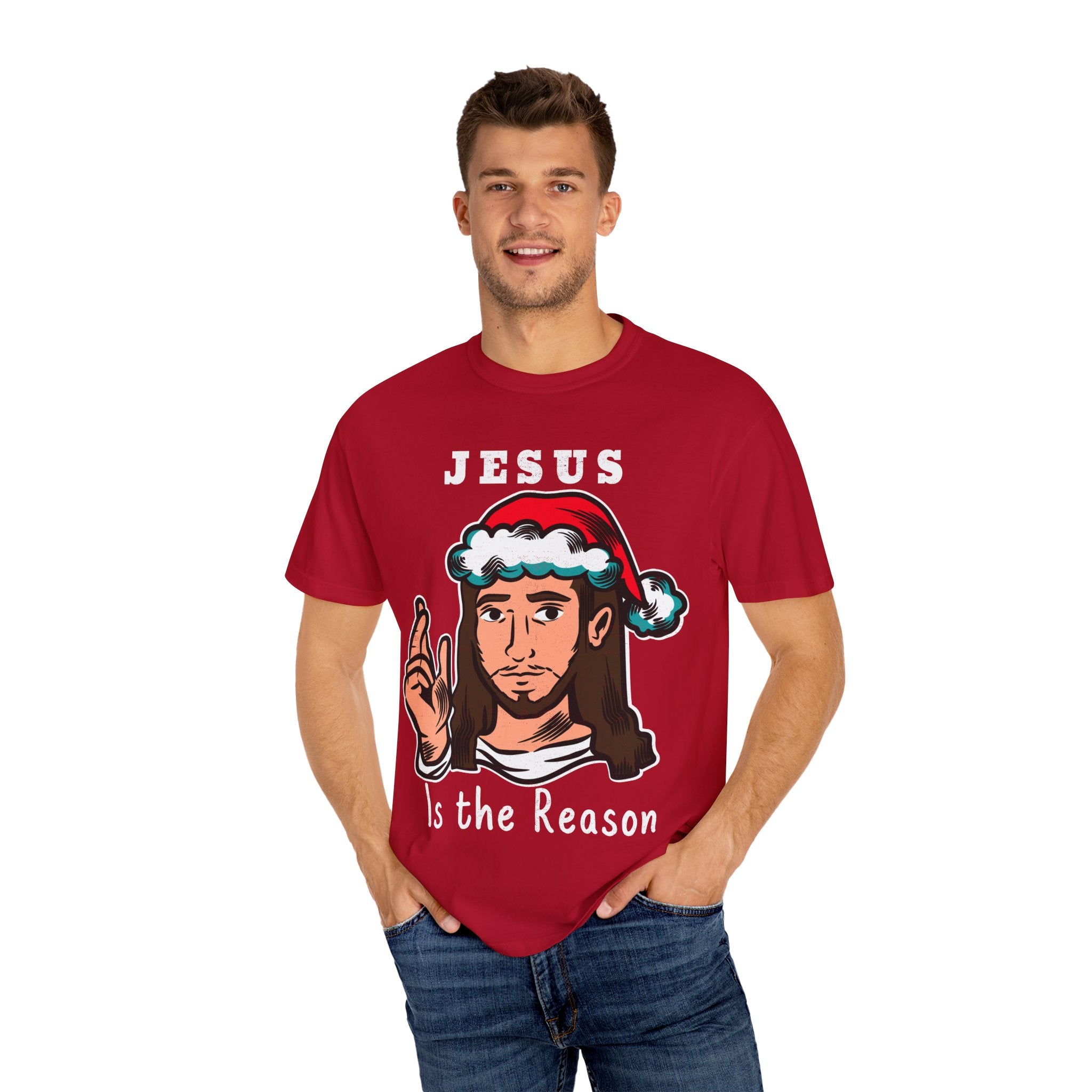 Christian Christmas Shirt – “Jesus Is the Reason for the Season” | Religious Holiday Tee