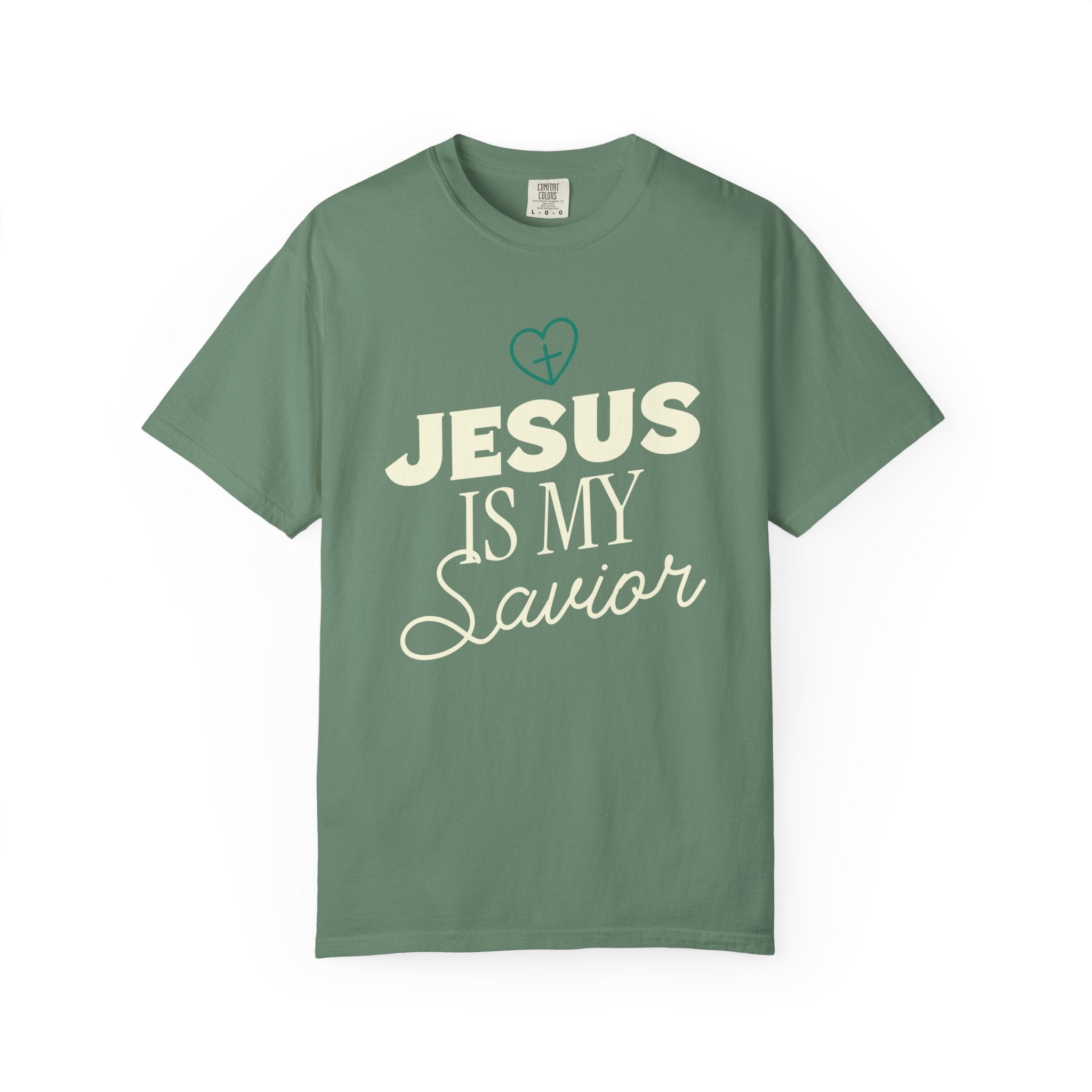“Jesus Is My Savior” Tee - Unisex comfort t-shirt - Perfect for gifts, church, couples, birthday party.