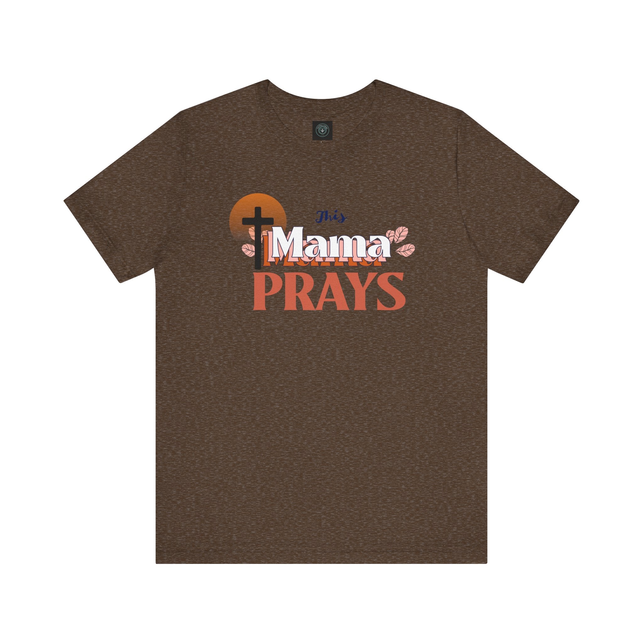 Christian T-Shirt - 'This mama Prays'