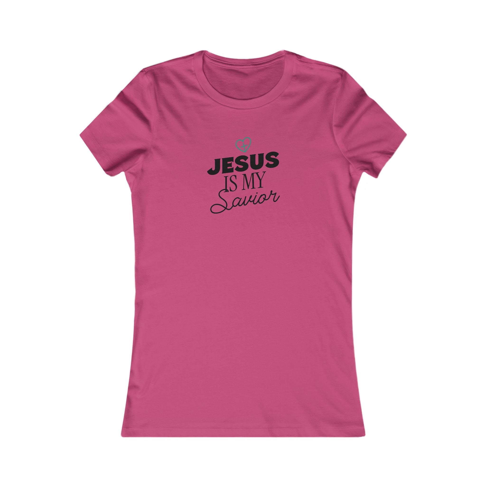 Faith-Inspired Women's Tee, Casual Christian Shirt, Inspirational Gift, Religious Top, Everyday Faith Wear, Jesus is My Savior Tee