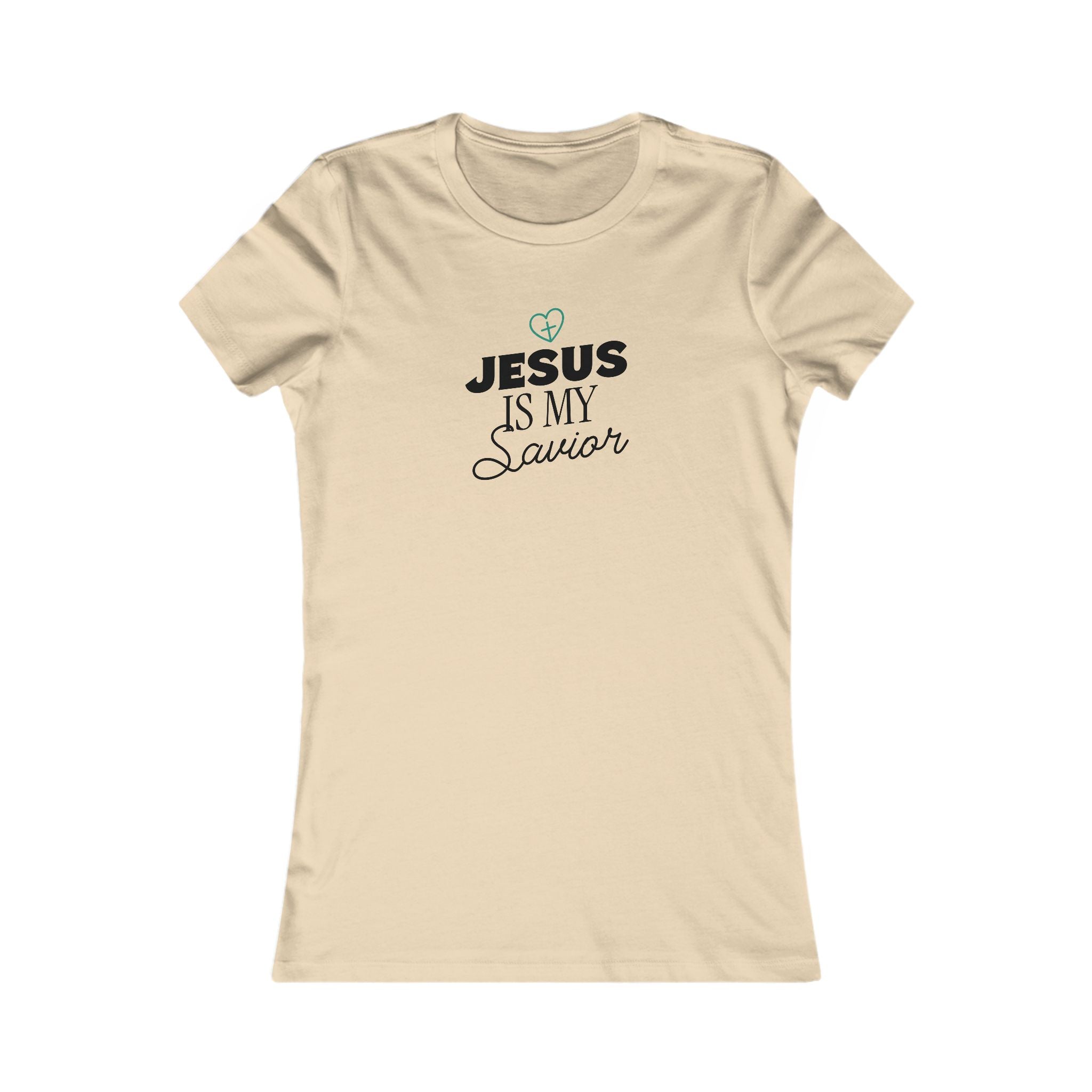 Faith-Inspired Women's Tee, Casual Christian Shirt, Inspirational Gift, Religious Top, Everyday Faith Wear, Jesus is My Savior Tee