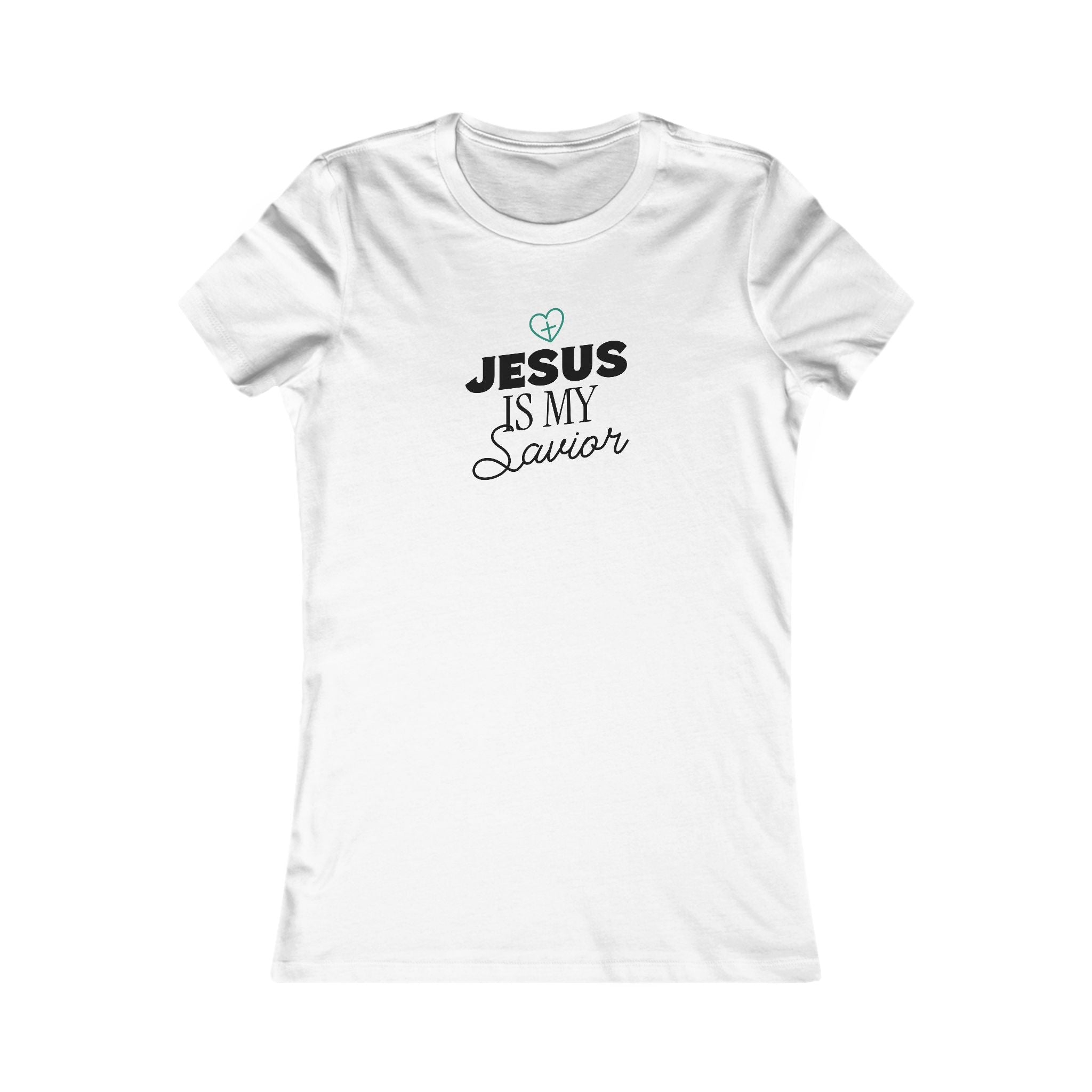 Faith-Inspired Women's Tee, Casual Christian Shirt, Inspirational Gift, Religious Top, Everyday Faith Wear, Jesus is My Savior Tee