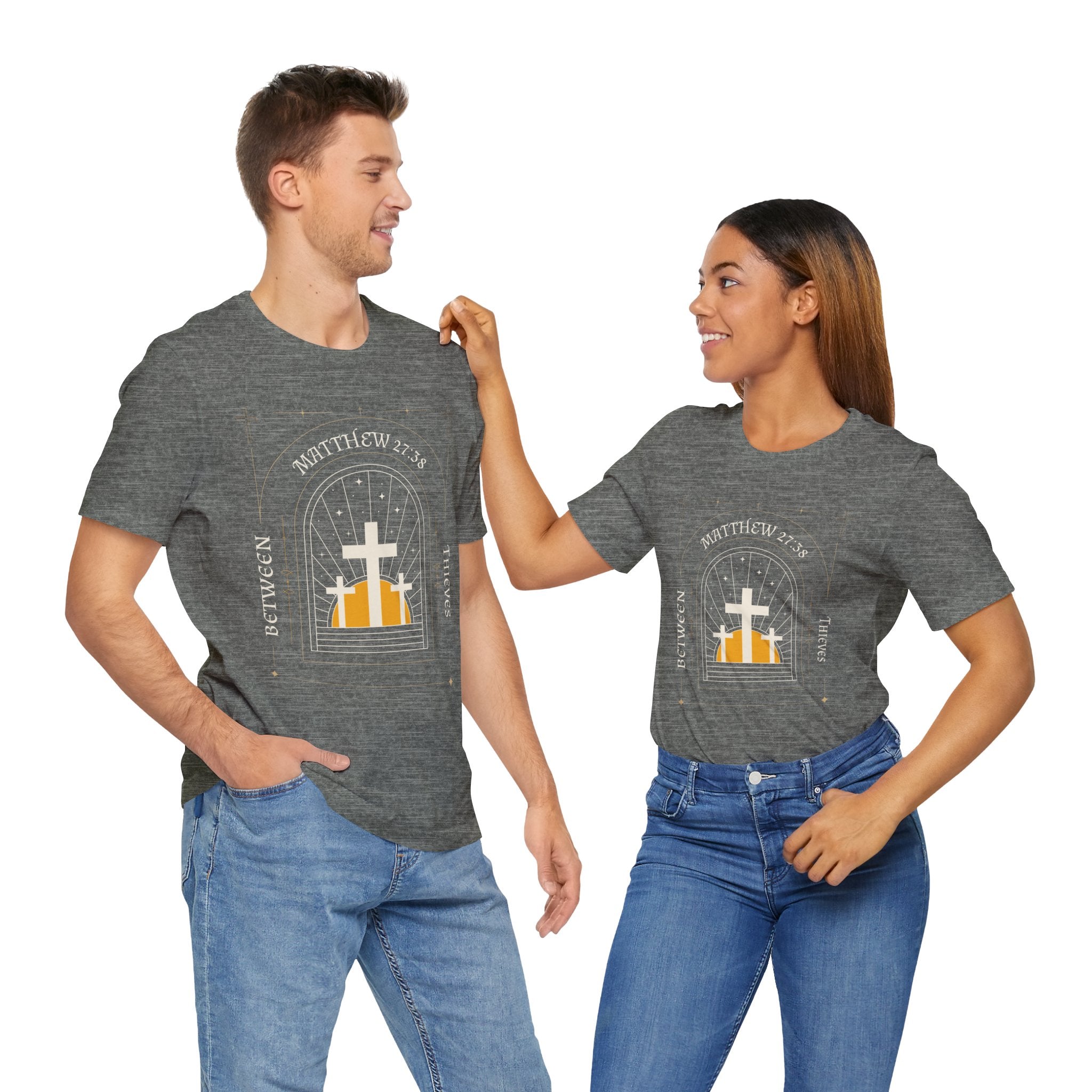 Faith-Inspired Unisex Tee, Spiritual T-Shirt, Casual Faith Apparel, Comfortable Everyday Wear, Perfect Gift for Believers