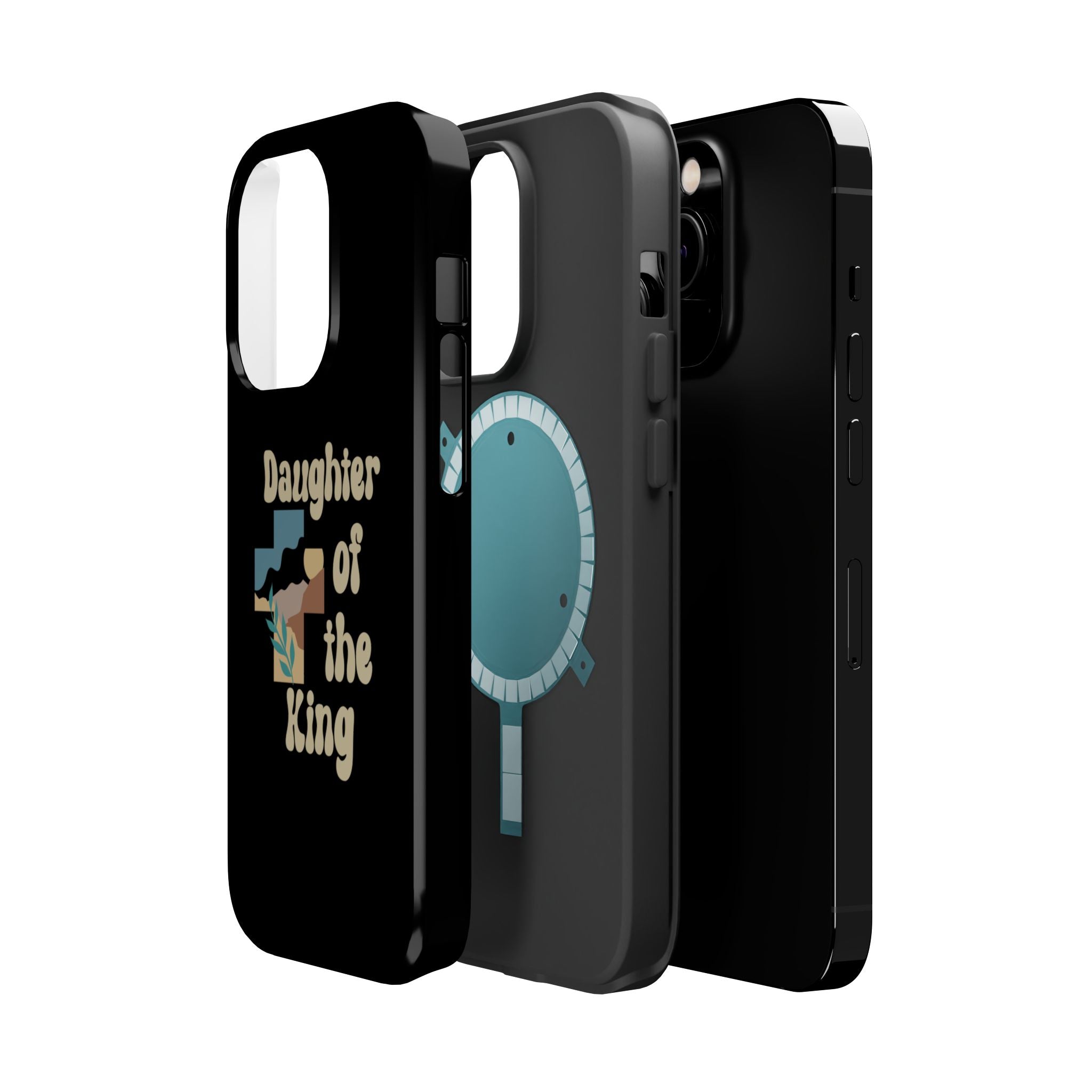 Daughter of the King - Magnetic Phone Case Christian theme - Perfect Gift for Friends, Unique Phone Accessories, Trendy Cases for Her, Personalized Mobile Covers, [...]