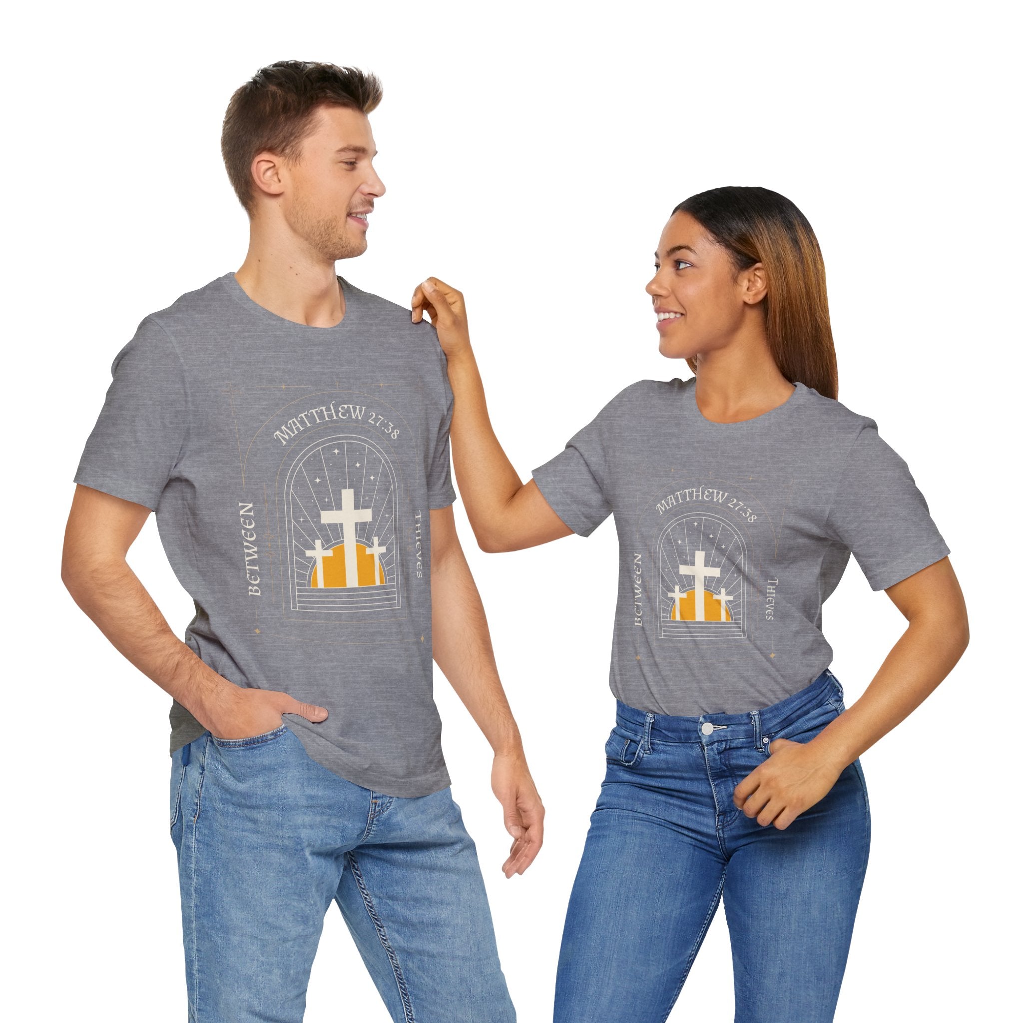 Faith-Inspired Unisex Tee, Spiritual T-Shirt, Casual Faith Apparel, Comfortable Everyday Wear, Perfect Gift for Believers