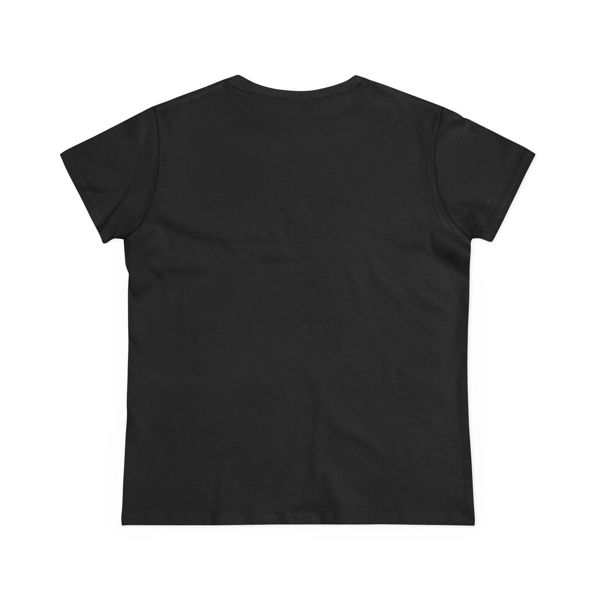 Cotton Tee for Ladies - Pray More Worry Less - Semi-fitted
