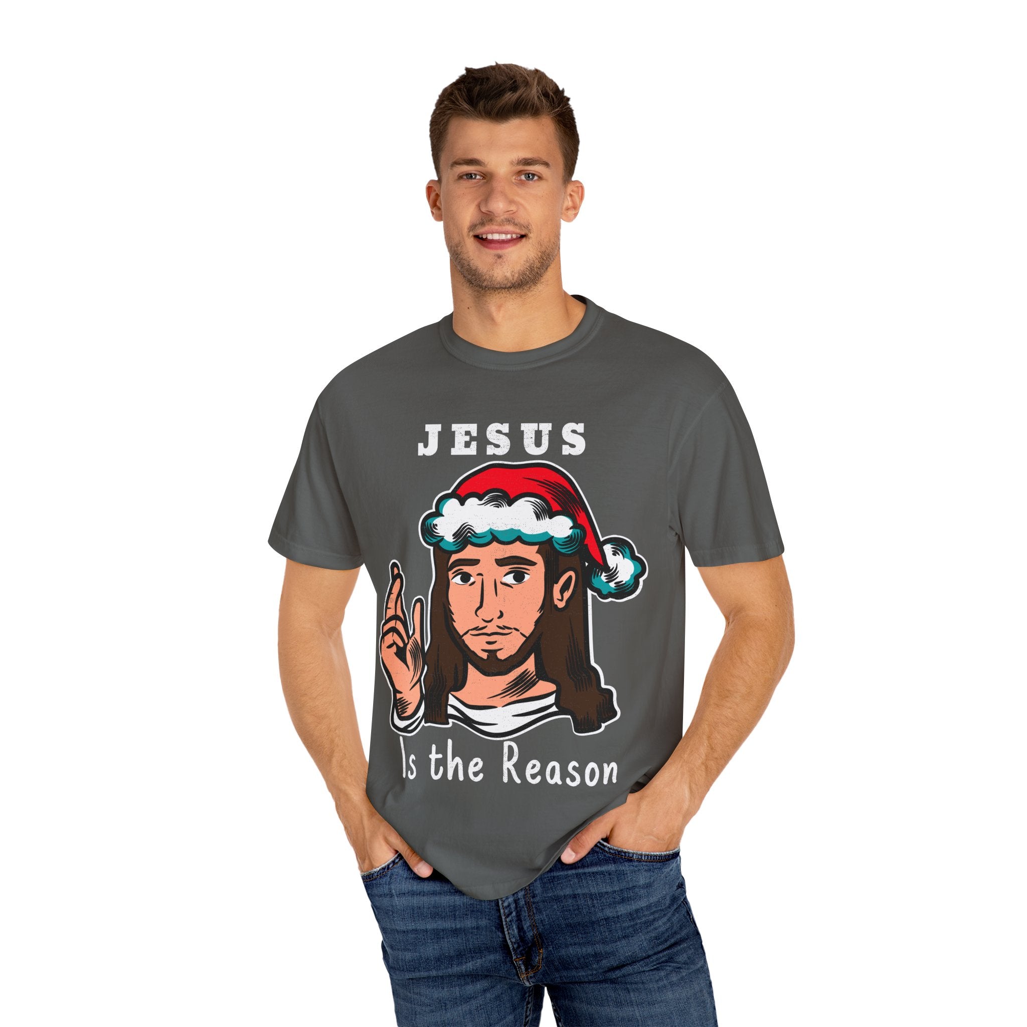 Christian Christmas Shirt – “Jesus Is the Reason for the Season” | Religious Holiday Tee