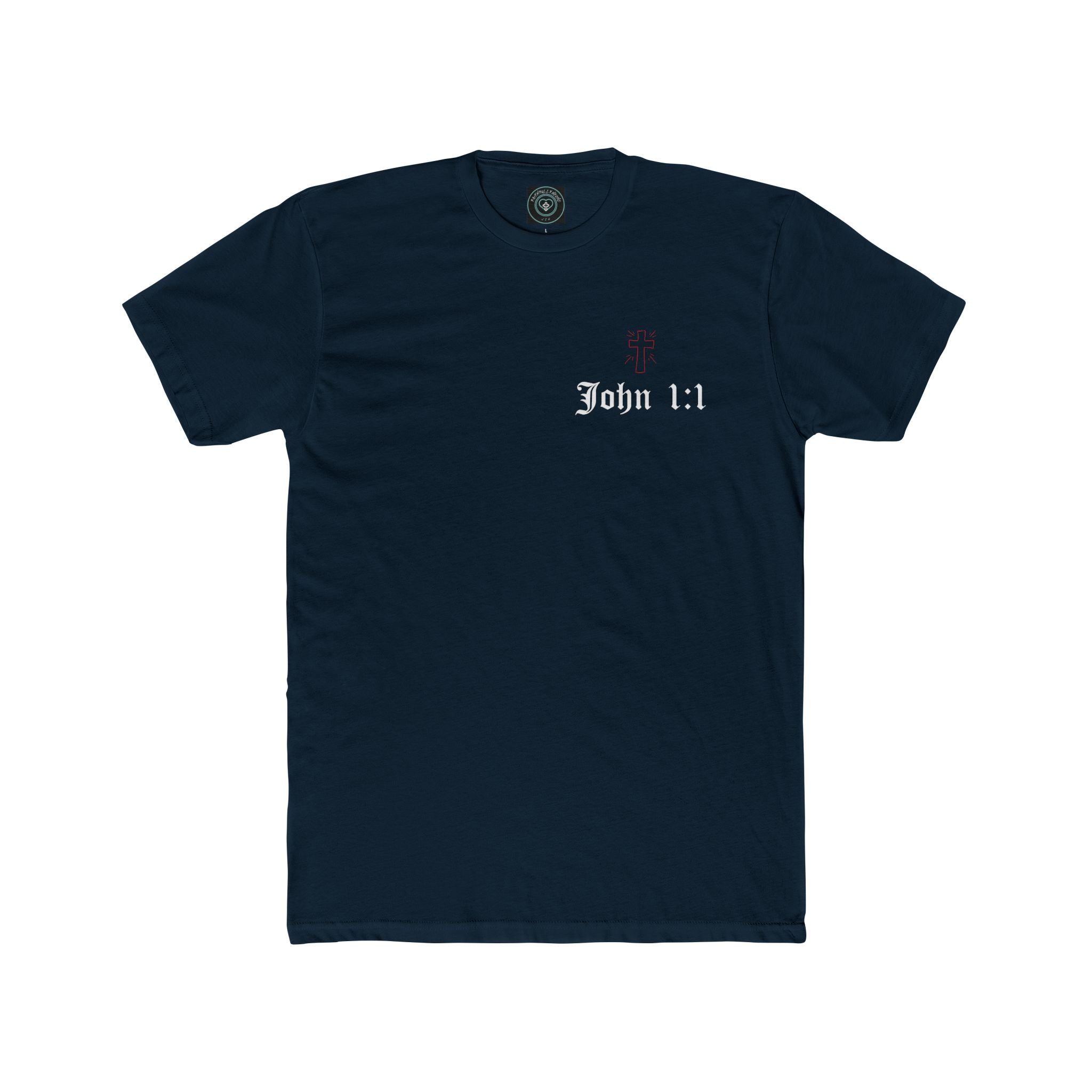 Unisex Faith-Inspired Cotton Crew Tee, Bible Verse Tee, Christian T-Shirt, Inspirational Apparel, Gift for Believers
