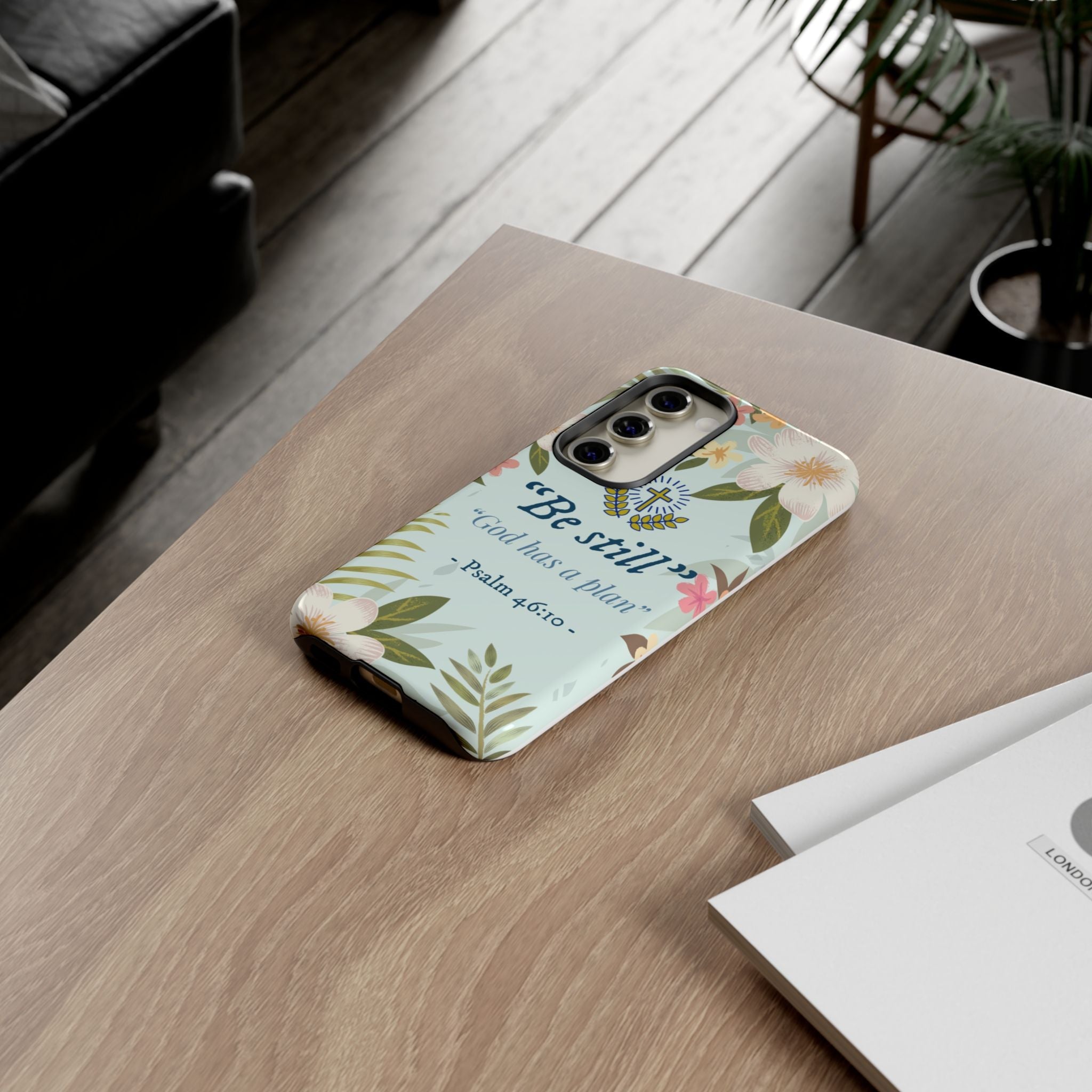 Floral Bible Verse Phone Case