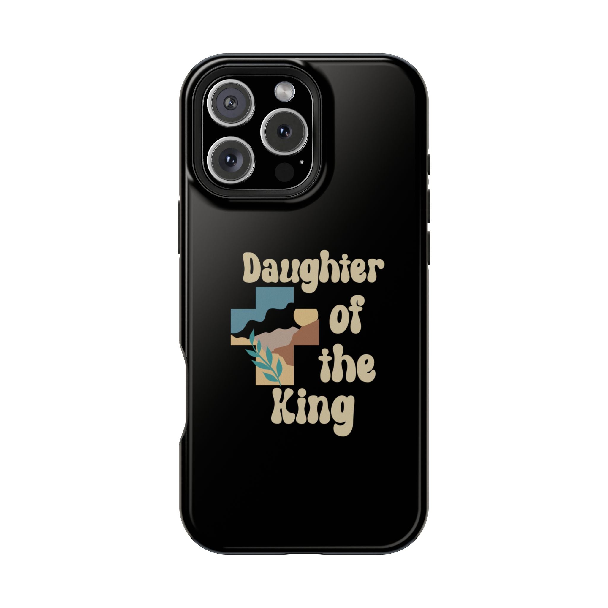 Daughter of the King - Magnetic Phone Case Christian theme - Perfect Gift for Friends, Unique Phone Accessories, Trendy Cases for Her, Personalized Mobile Covers, [...]
