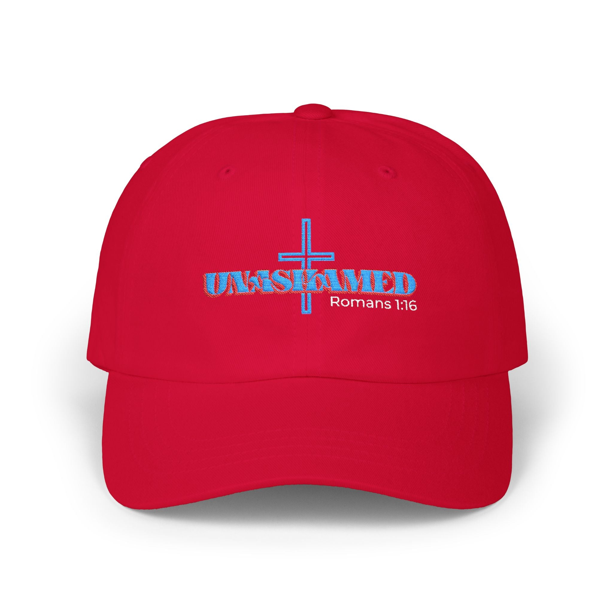 Embroidered Gospel of Jesus Christ Cap. Romans 1:16