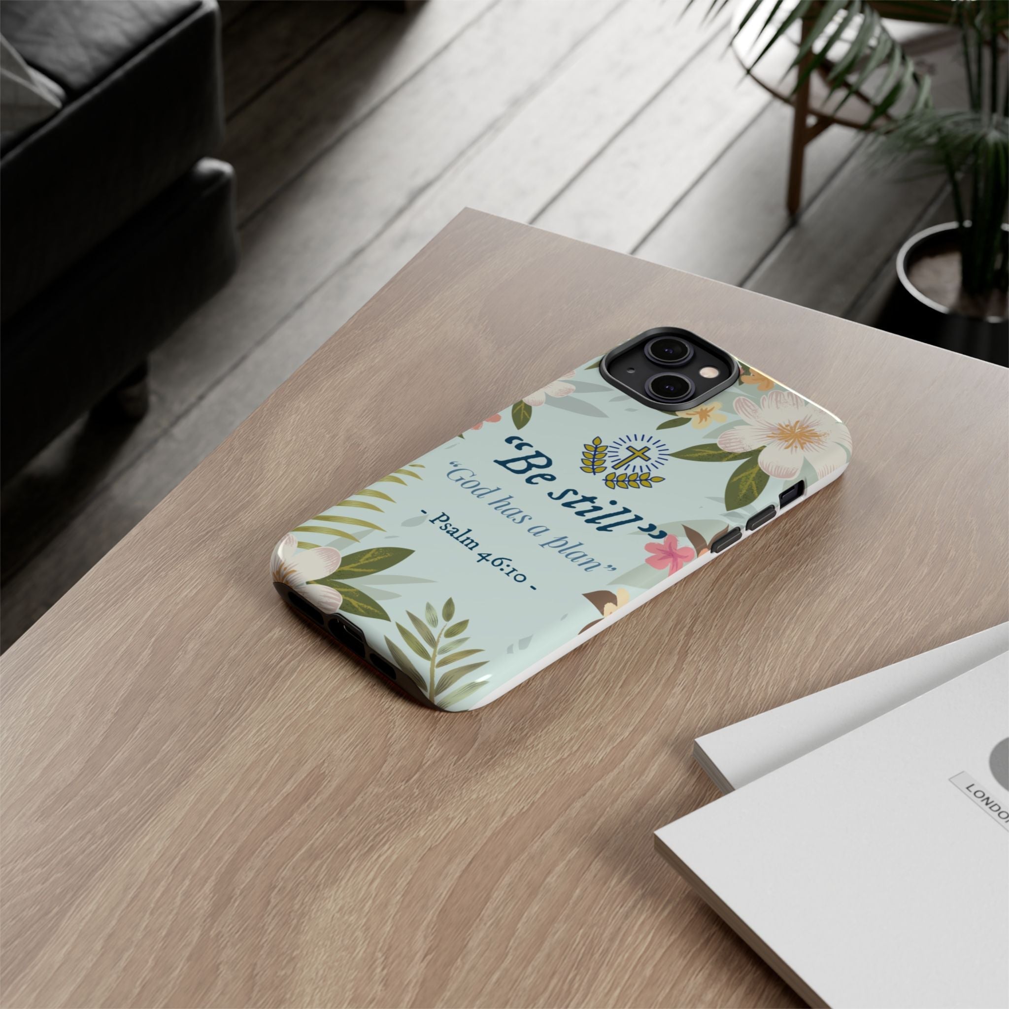 Floral Bible Verse Phone Case