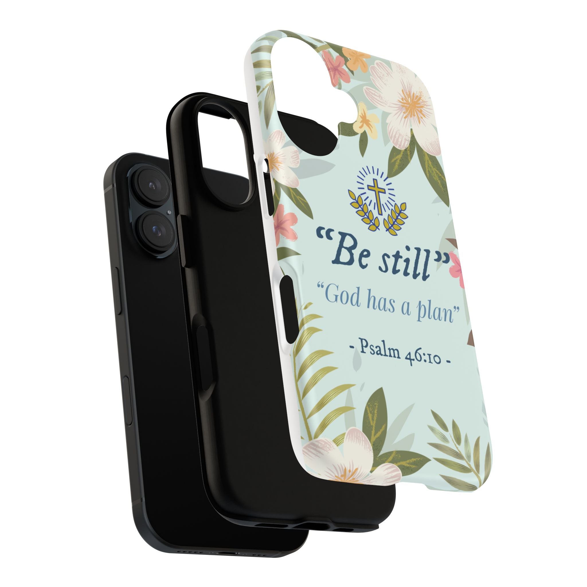 Floral Bible Verse Phone Case