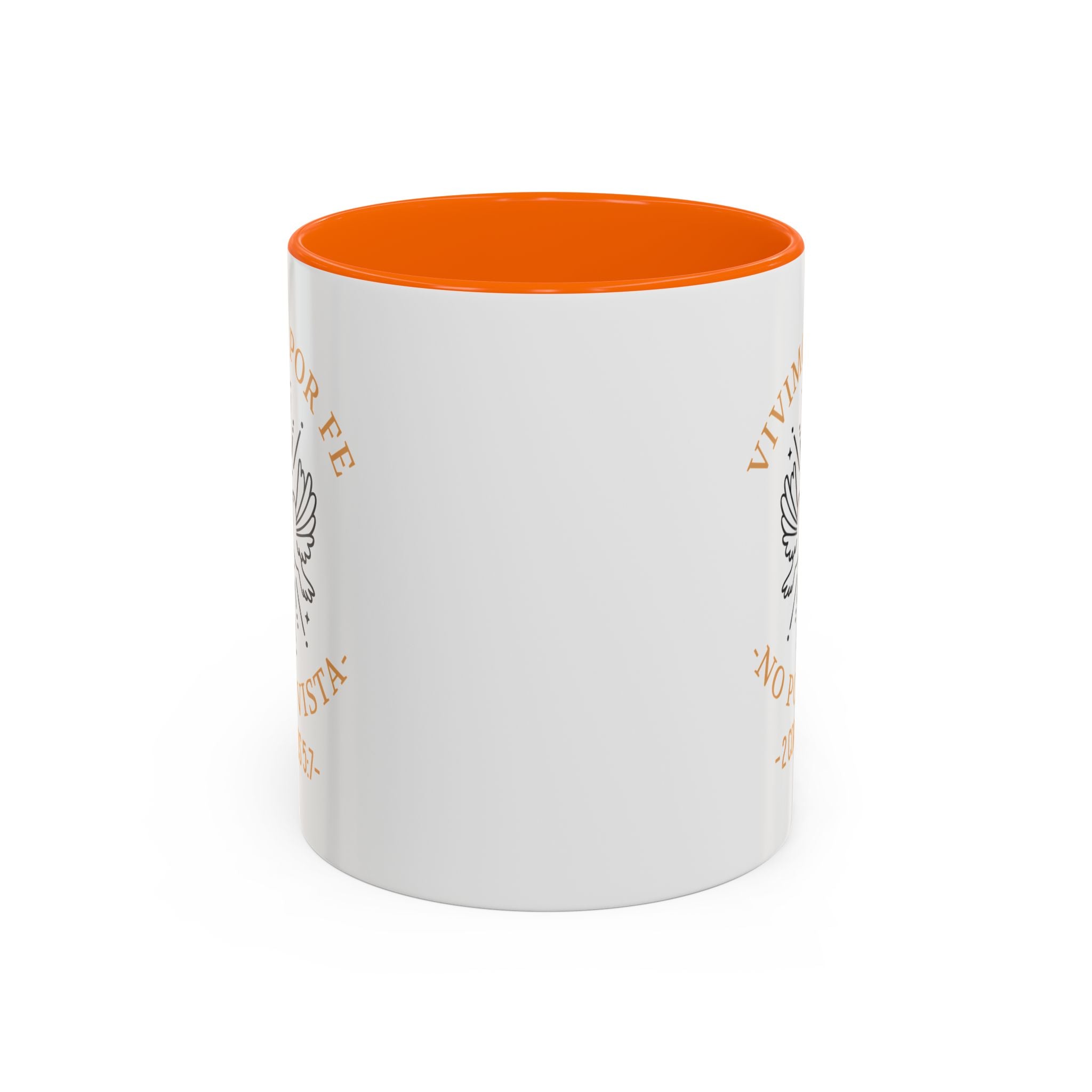 Coffee Mug Cristianos -  "Vivimos por Fe no por Vista" Taza de Cafe Fe Religiosa 11oz/15oz