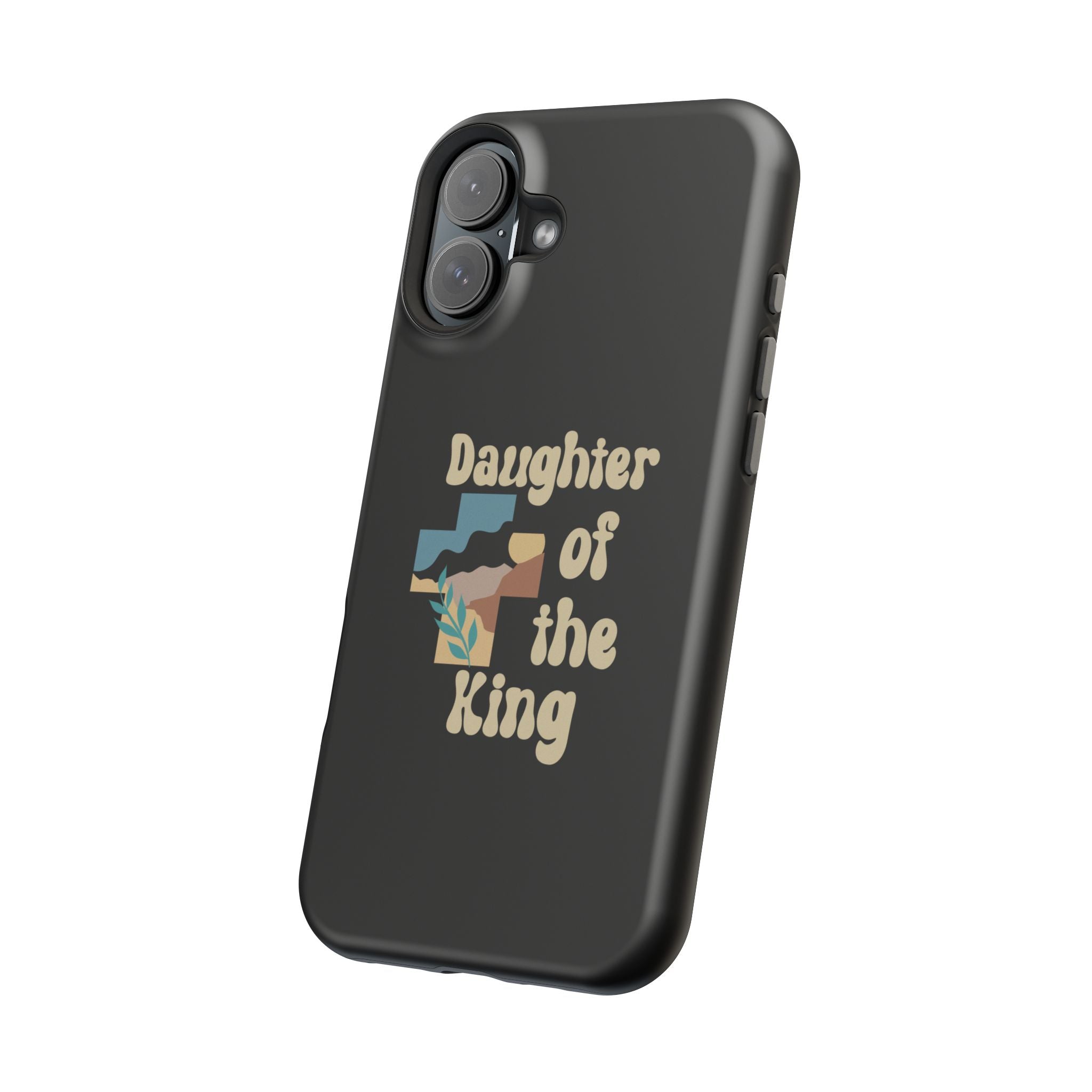 Daughter of the King - Magnetic Phone Case Christian theme - Perfect Gift for Friends, Unique Phone Accessories, Trendy Cases for Her, Personalized Mobile Covers, [...]