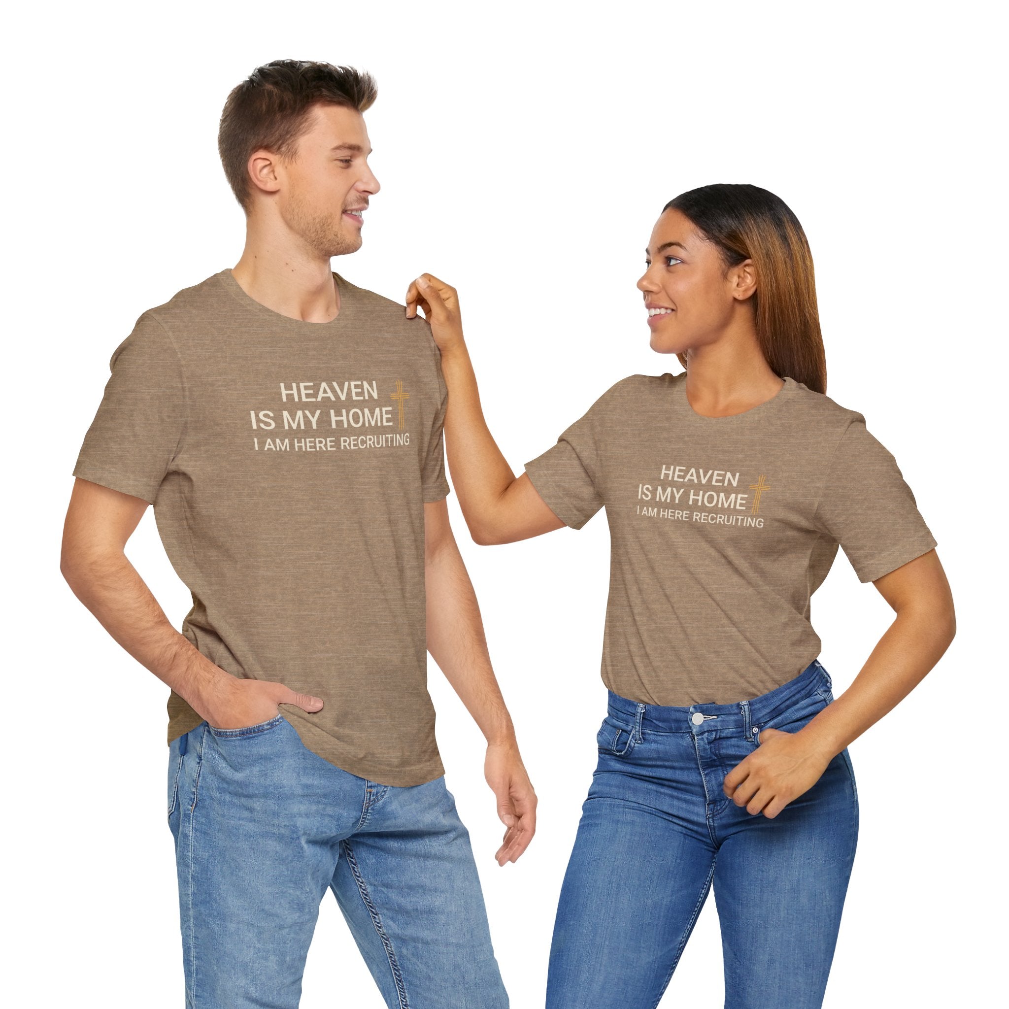 Christian T-Shirt - 'Heaven is my home'
