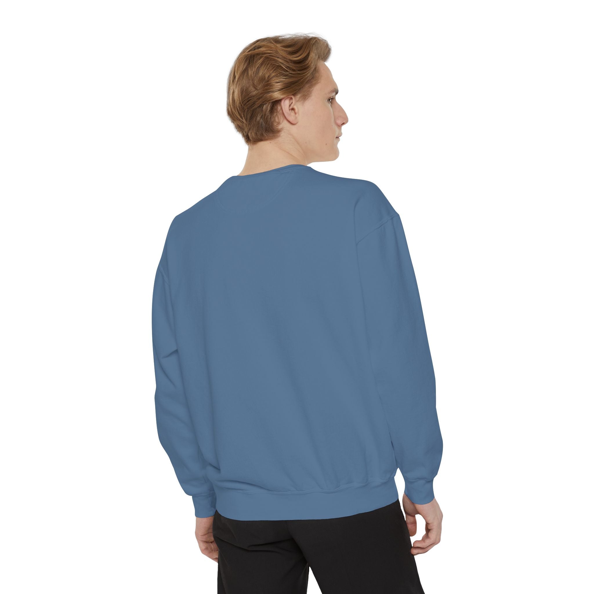 Faith-Inspired Unisex Sweatshirt.  Perfect for Church, Gift for Christian People.  Faith-Inspired message "I Can't but I know a Guy" Christ, Jesus.