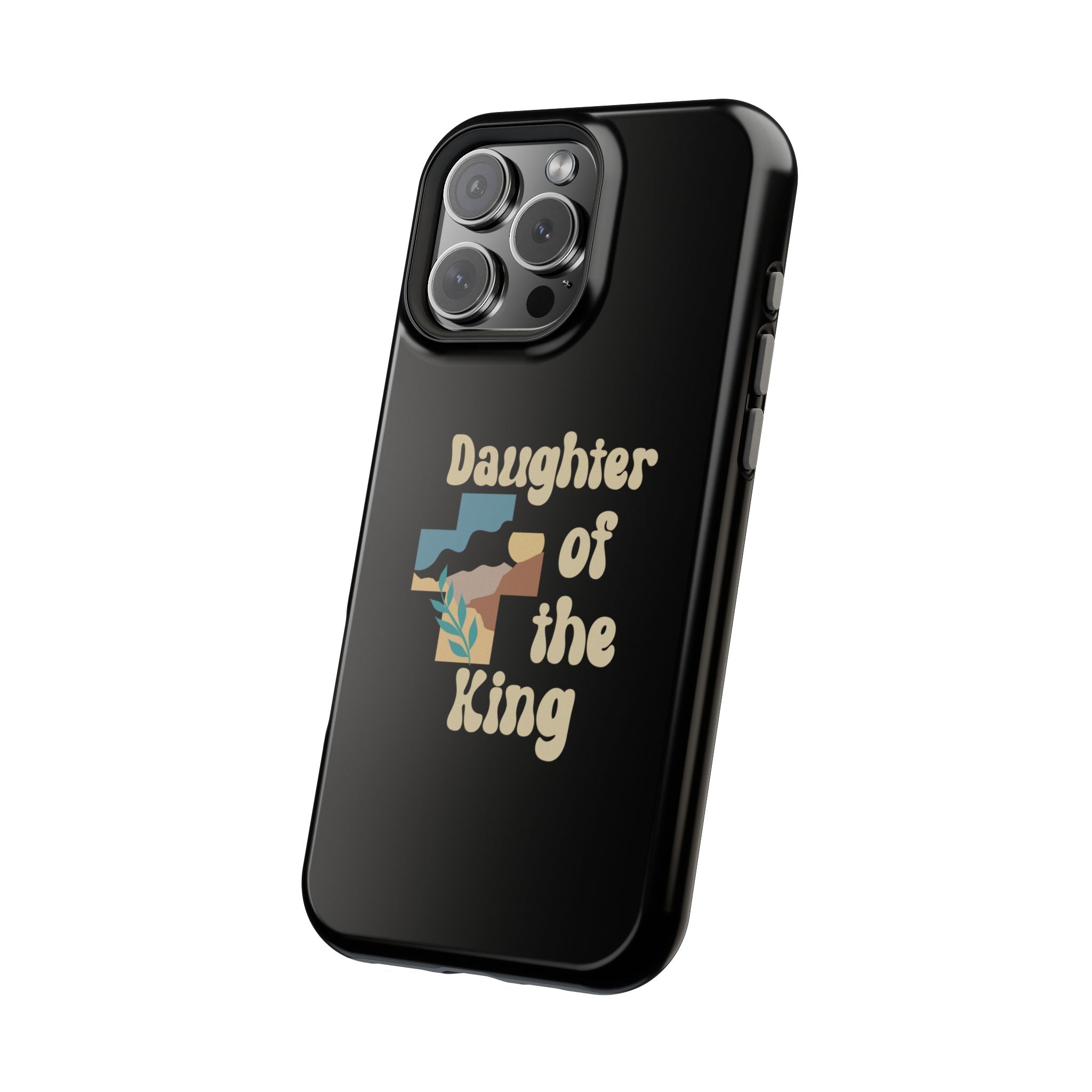 Daughter of the King - Magnetic Phone Case Christian theme - Perfect Gift for Friends, Unique Phone Accessories, Trendy Cases for Her, Personalized Mobile Covers, [...]
