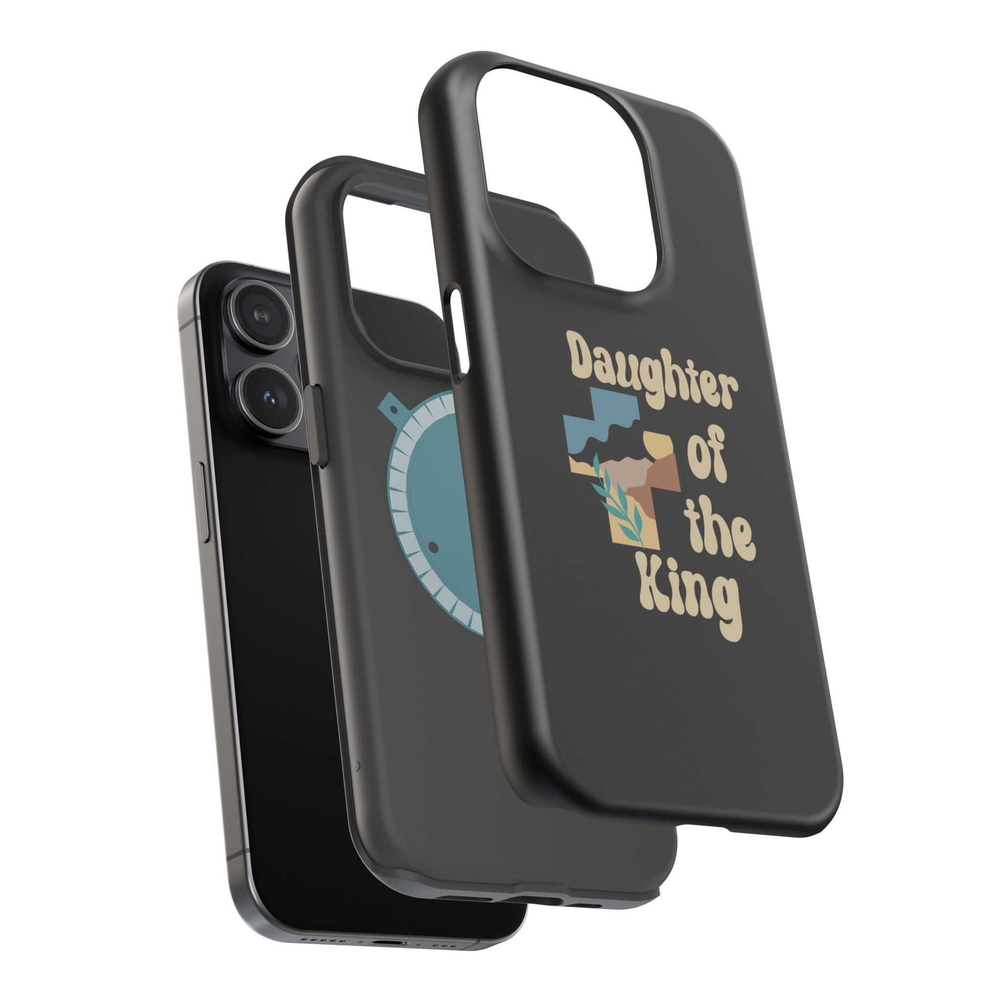 Daughter of the King - Magnetic Phone Case Christian theme - Perfect Gift for Friends, Unique Phone Accessories, Trendy Cases for Her, Personalized Mobile Covers, [...]