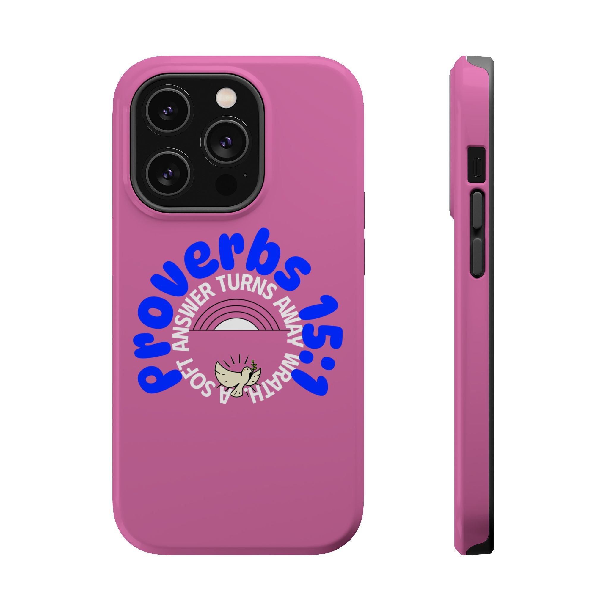 Stylish Magnetic Phone Case Proverbs verse Christian theme - Perfect Gift for Friends, Unique Phone Accessories, Trendy Cases for Her, Personalized Mobile Covers, [...]