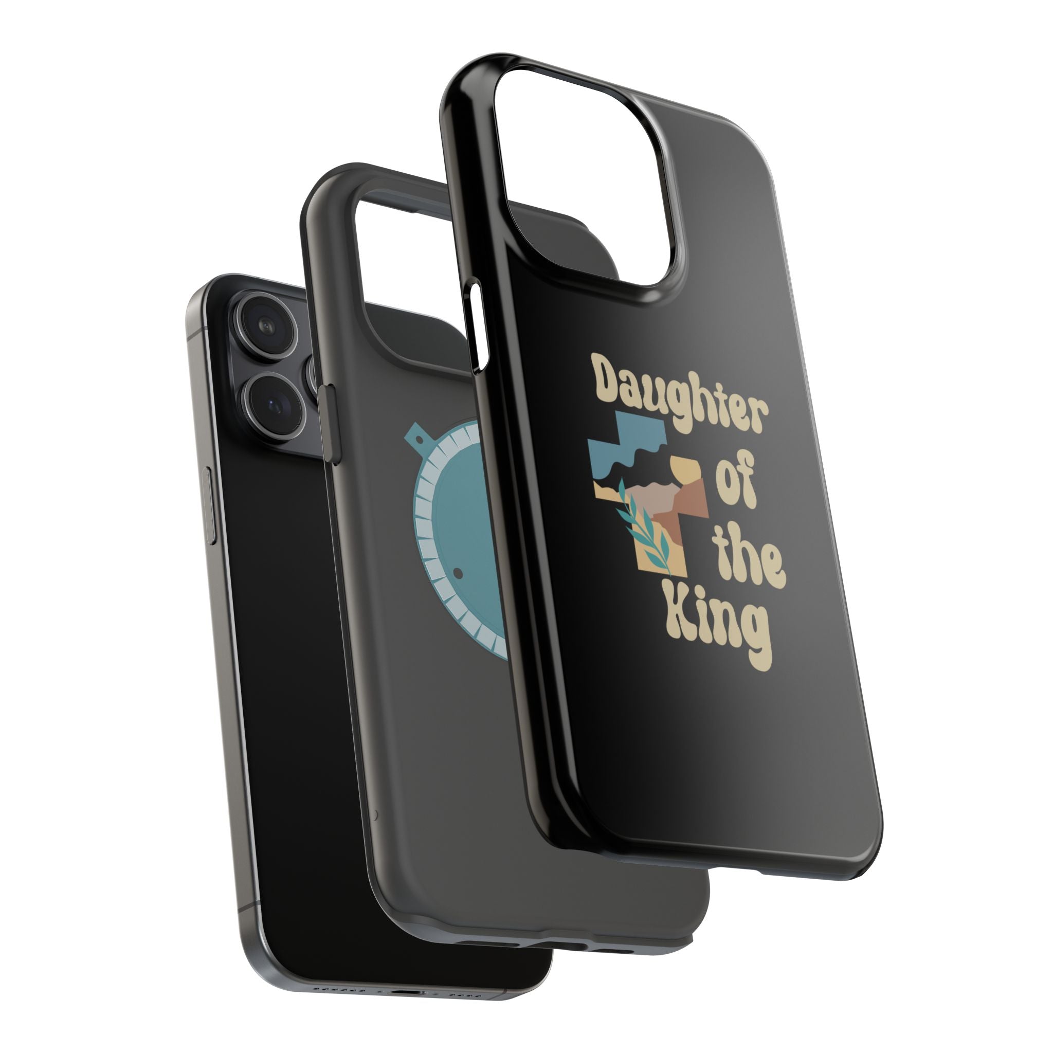 Daughter of the King - Magnetic Phone Case Christian theme - Perfect Gift for Friends, Unique Phone Accessories, Trendy Cases for Her, Personalized Mobile Covers, [...]