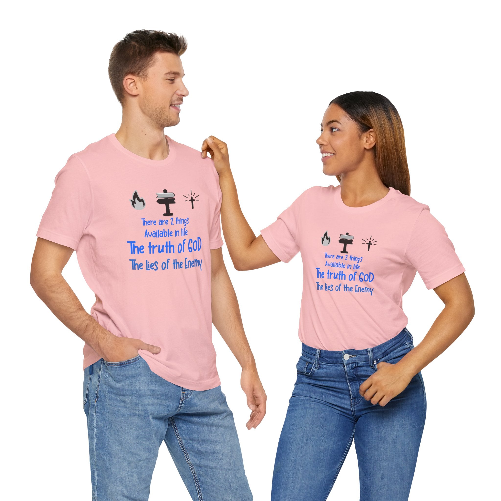 Christian. Unisex Tee unisex, Gospel Bible Verse Shirt, Family Spiritual Gift, Casual Wear, Perfect for Holidays or Family, Christian Attire
