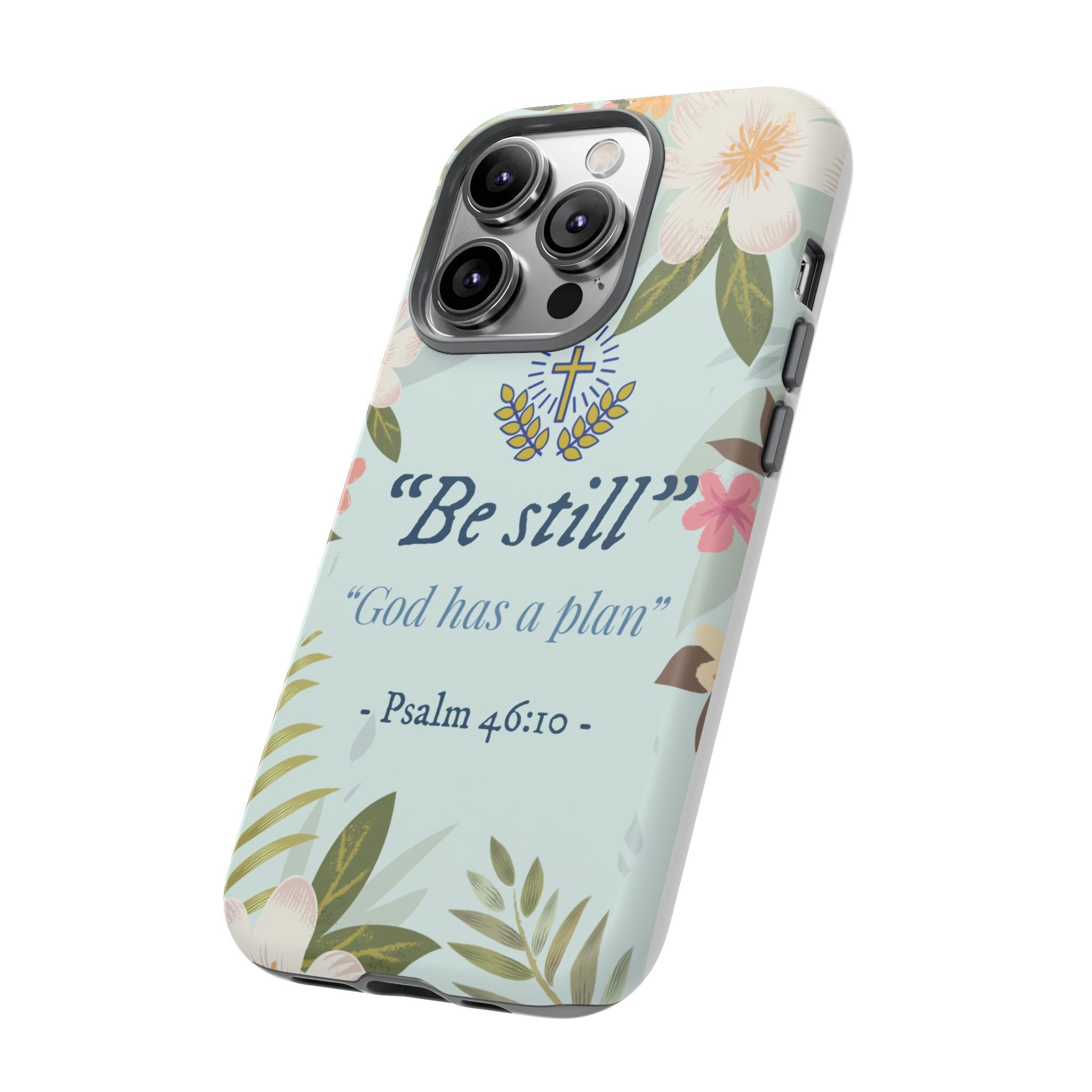 Floral Bible Verse Phone Case