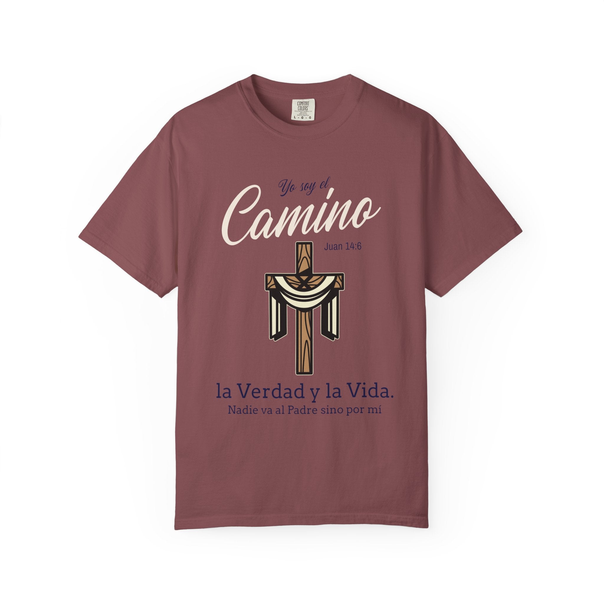Unisex T-shirt Spanish Religious Quote Juan 14:6 - Yo soy el Camino Y La Verda.