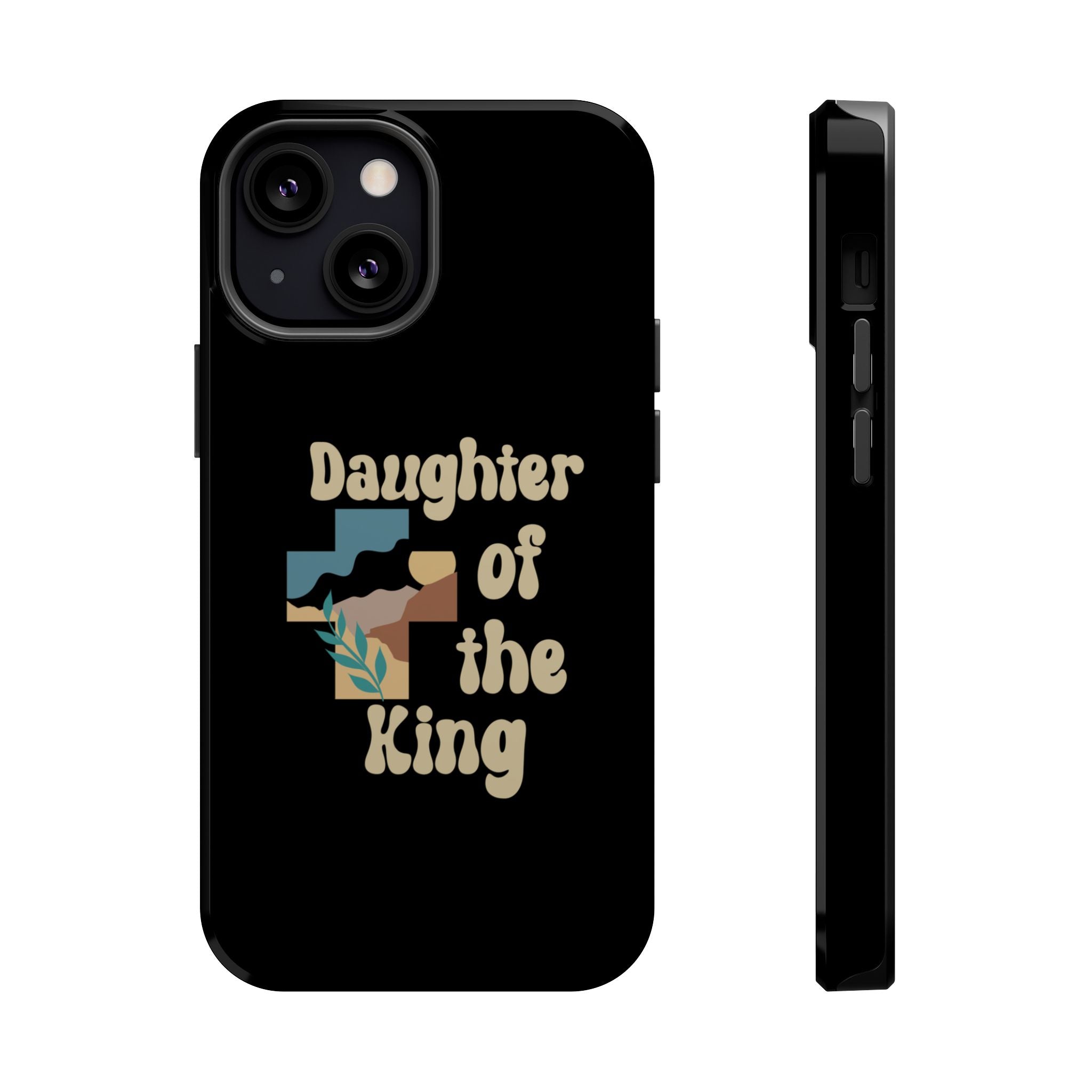 Daughter of the King - Magnetic Phone Case Christian theme - Perfect Gift for Friends, Unique Phone Accessories, Trendy Cases for Her, Personalized Mobile Covers, [...]
