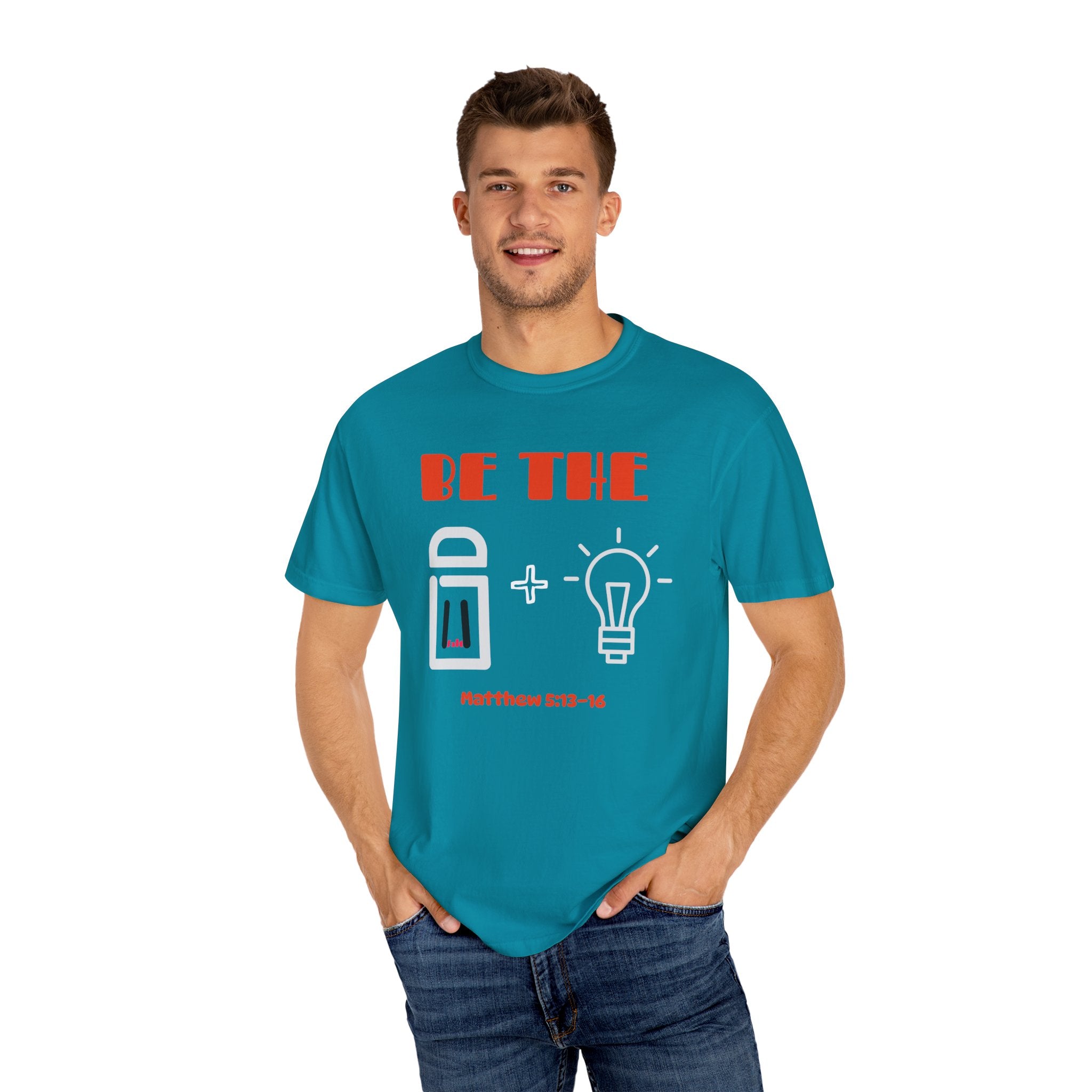 Salt and Light Unisex Tee - Matthew 5:13–16 Bible Verse Shirt. Ideal fro Gifts, Church, Bible Study, Couples.