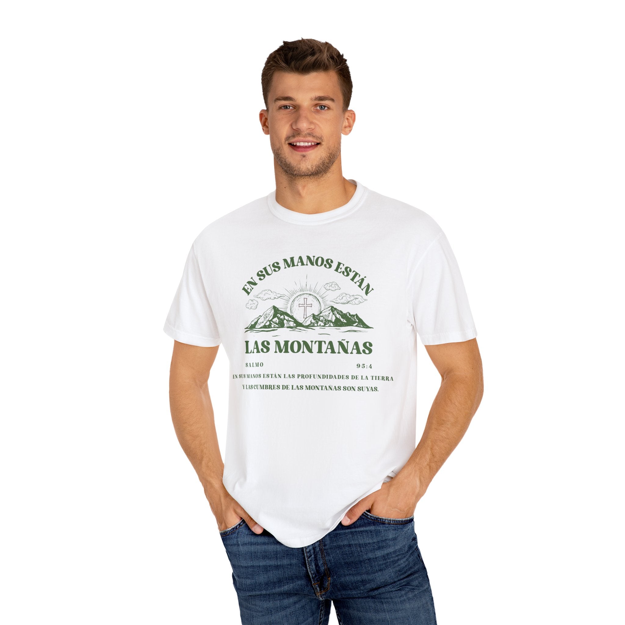 Christian Spanish T-shirt. Salmo 95:4. Para el,  y para ella.