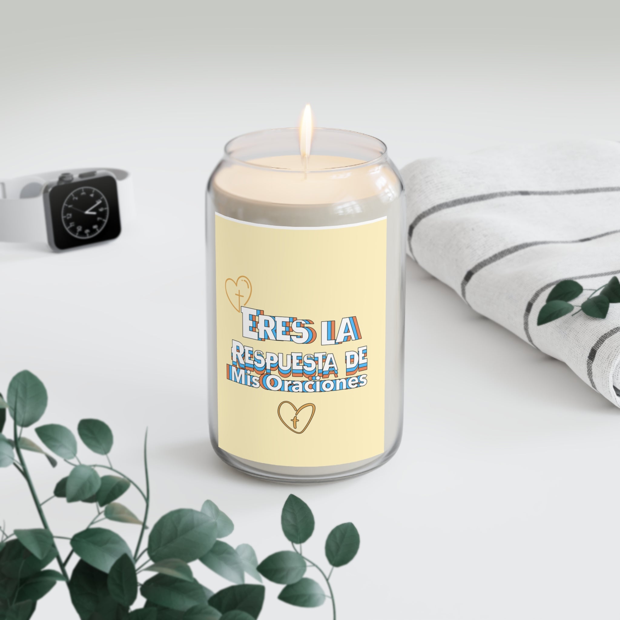 Eres la Respuesta Scented Candle | Aromatherapy Gift, Spiritual Decor, Relaxation Candle, Home Fragrance, Gift for Her