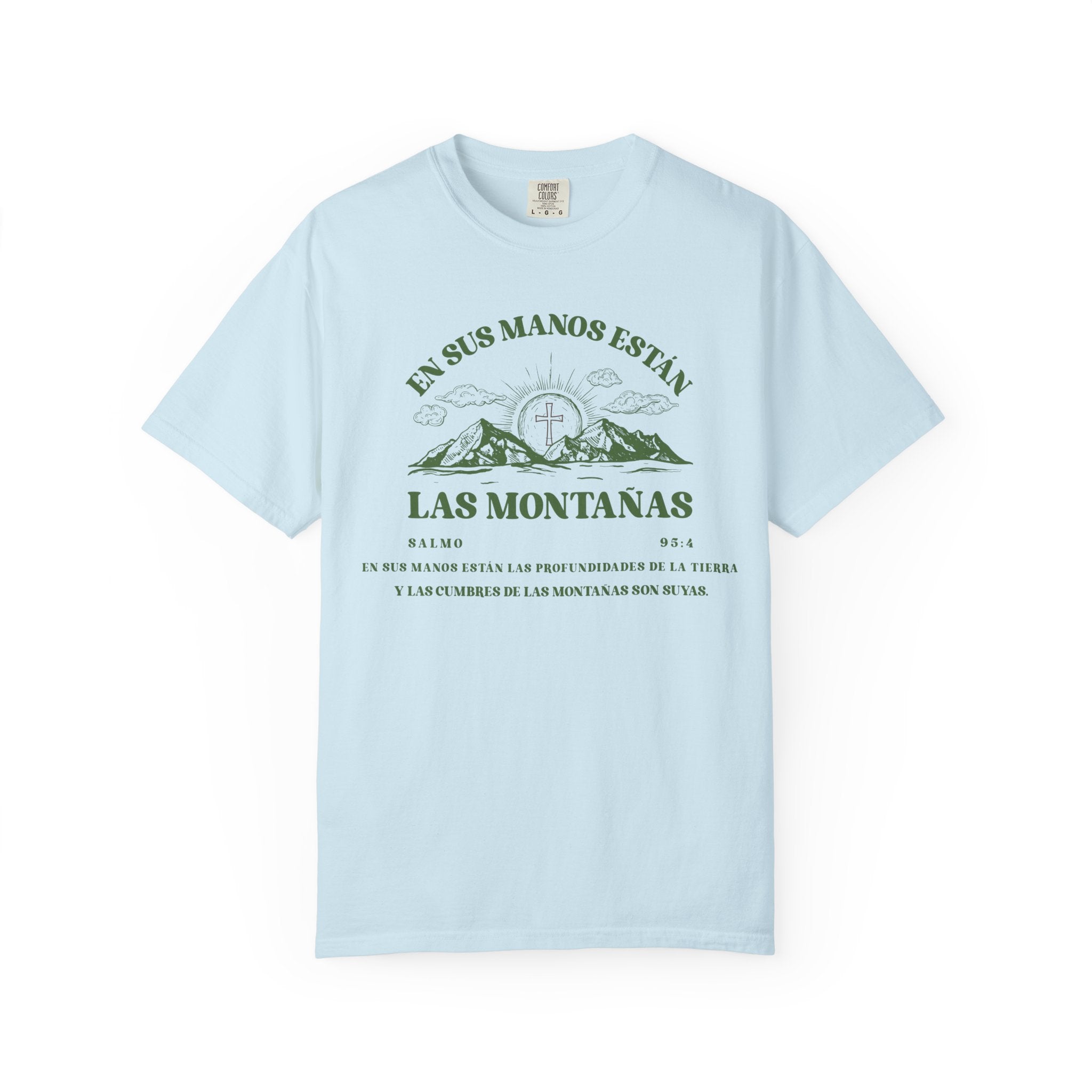 Christian Spanish T-shirt. Salmo 95:4. Para el,  y para ella.