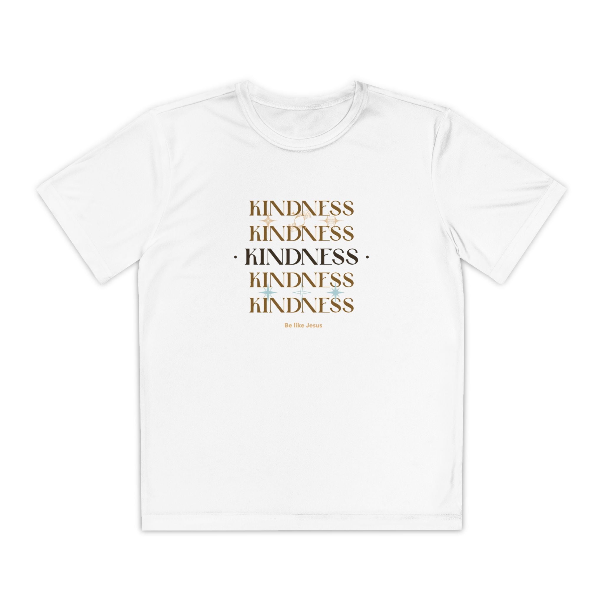 Jesus Youth Competitor Tee, Inspirational Youth Family T-Shirt, Motivational Sports Tee, Kids Athletic Shirt, Gift for Young Athletes, Encouragement Top