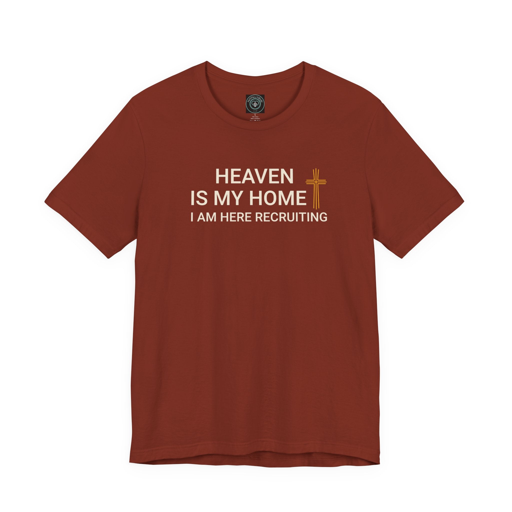 Christian T-Shirt - 'Heaven is my home'