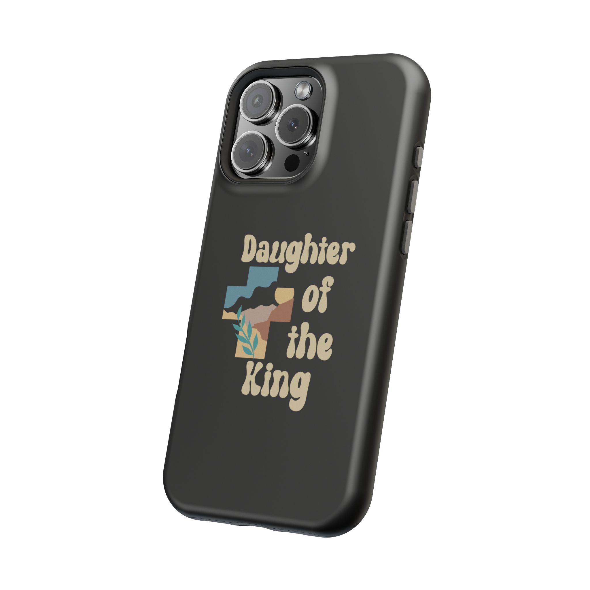 Daughter of the King - Magnetic Phone Case Christian theme - Perfect Gift for Friends, Unique Phone Accessories, Trendy Cases for Her, Personalized Mobile Covers, [...]