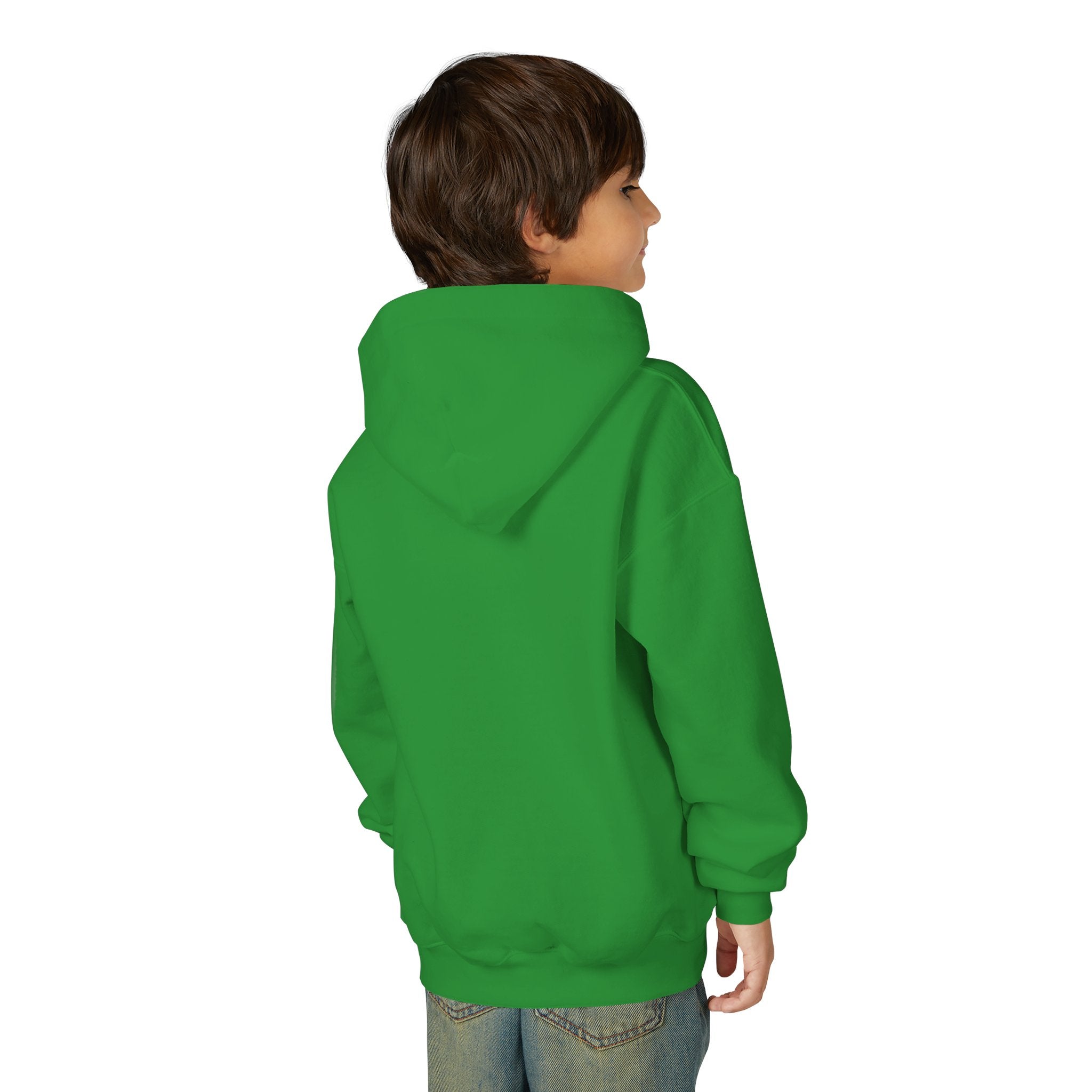 Christmas Begins with Christ Youth Hooded Sweatshirt | Christian Holiday Hoodie for Boys & Girls