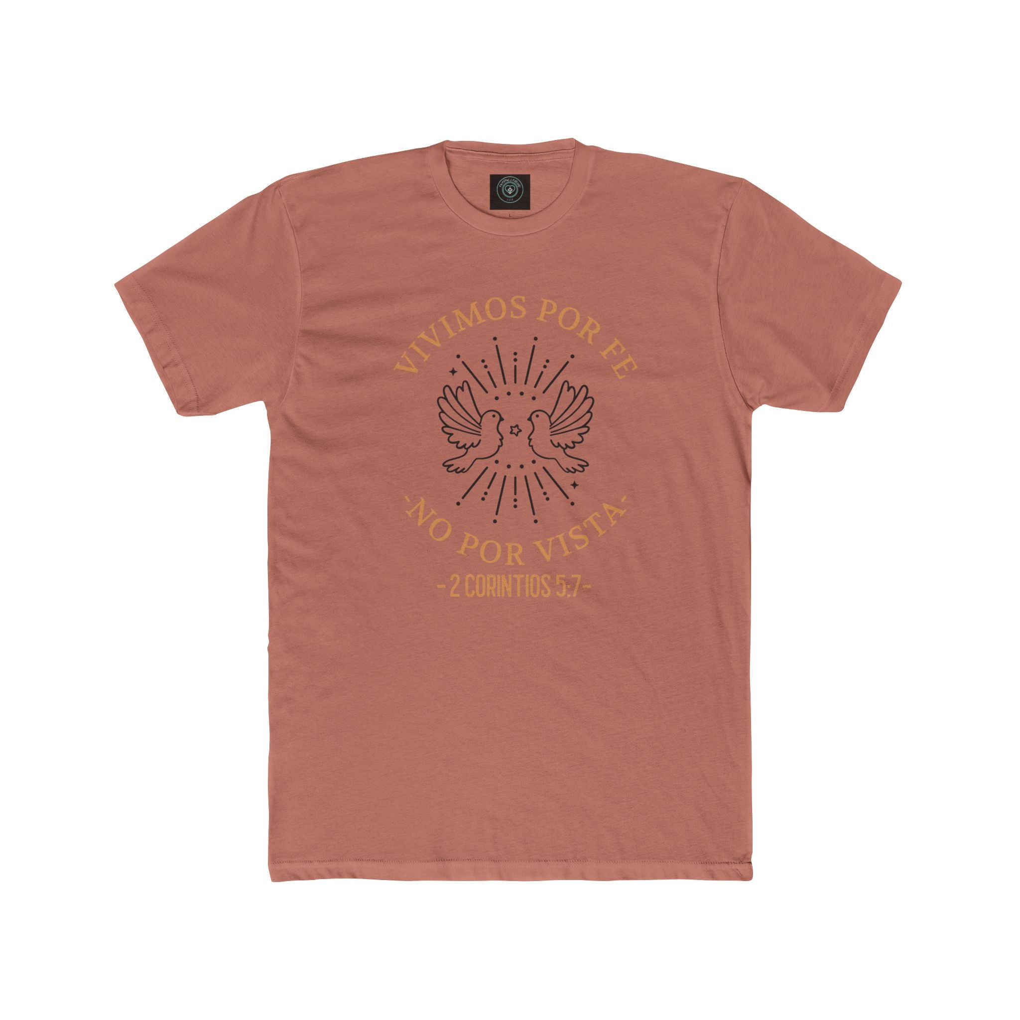 Spanish Faith Tee - Vivimos por Fe, not por Vista - Unisex Cotton Crew