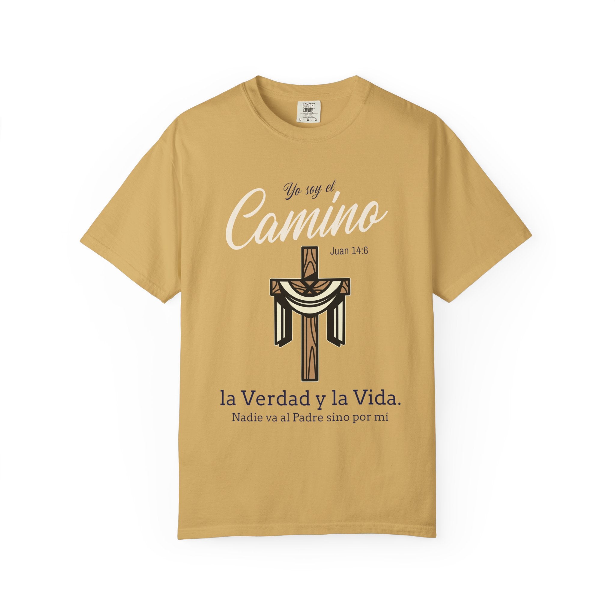 Unisex T-shirt Spanish Religious Quote Juan 14:6 - Yo soy el Camino Y La Verda.
